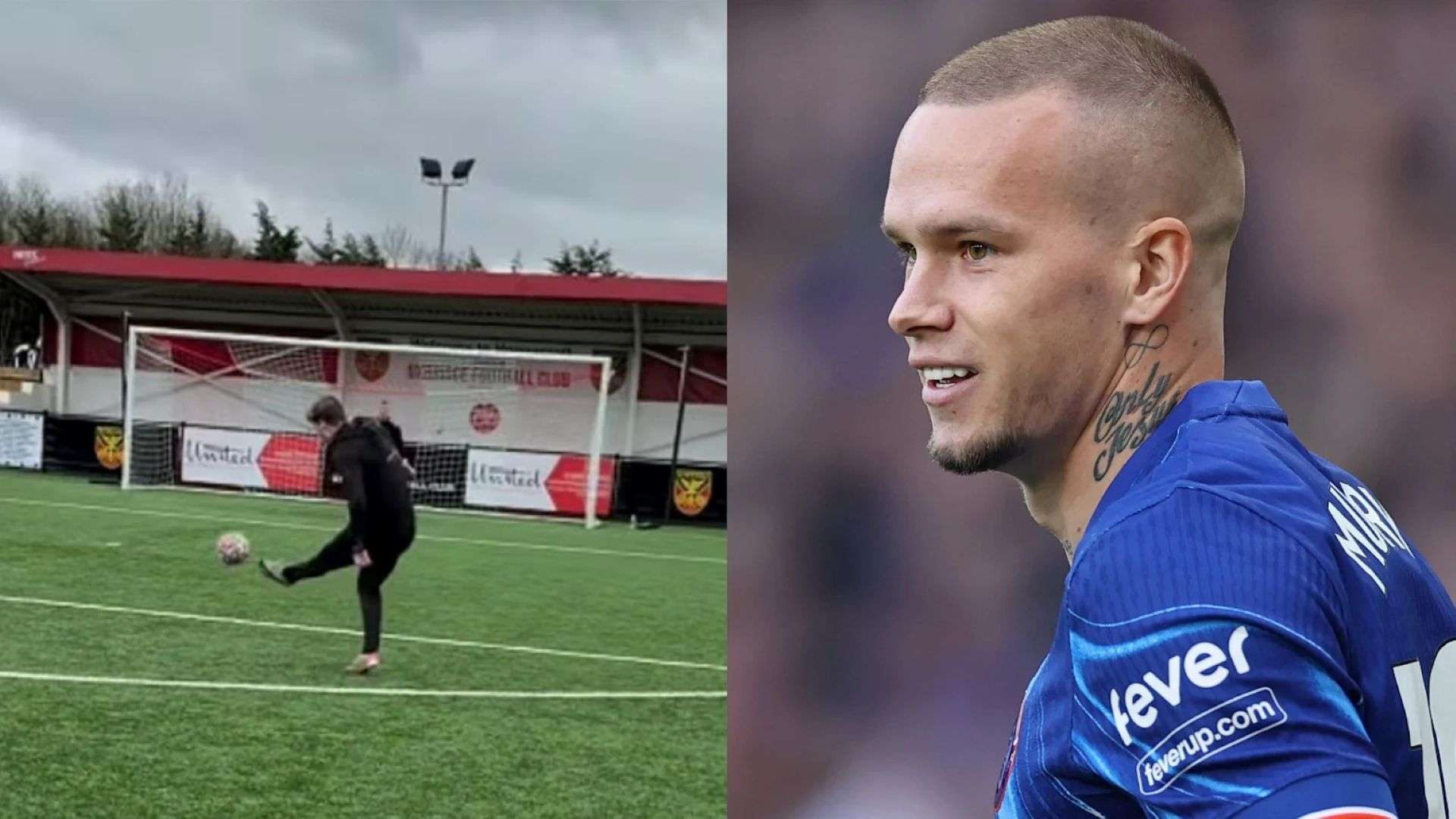 Mudryk trains with non-league club during ban  