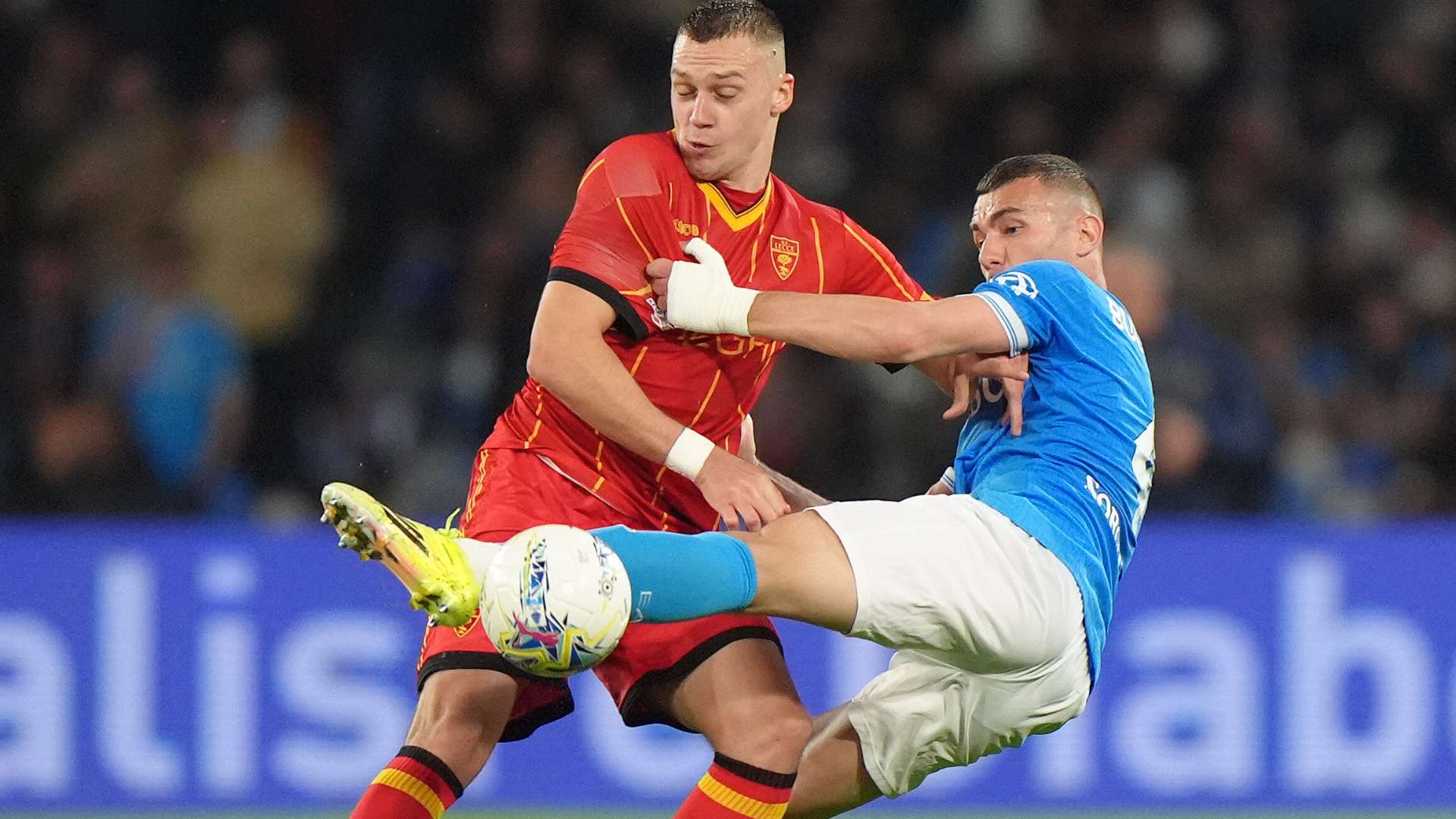 Napoli 2–1 Lecce: the match statistics  
