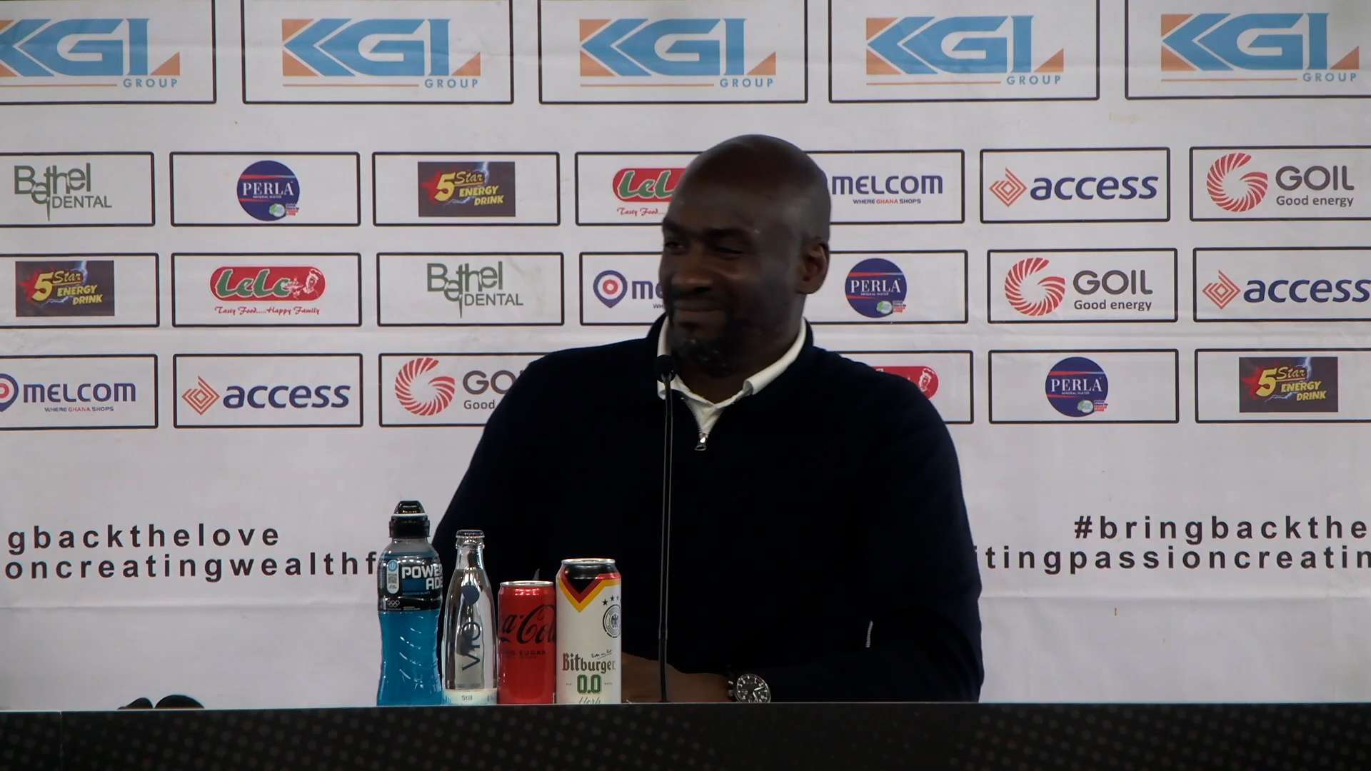 Otto Addo sings 'Happy Birthday' to a journalist and is dismissed  