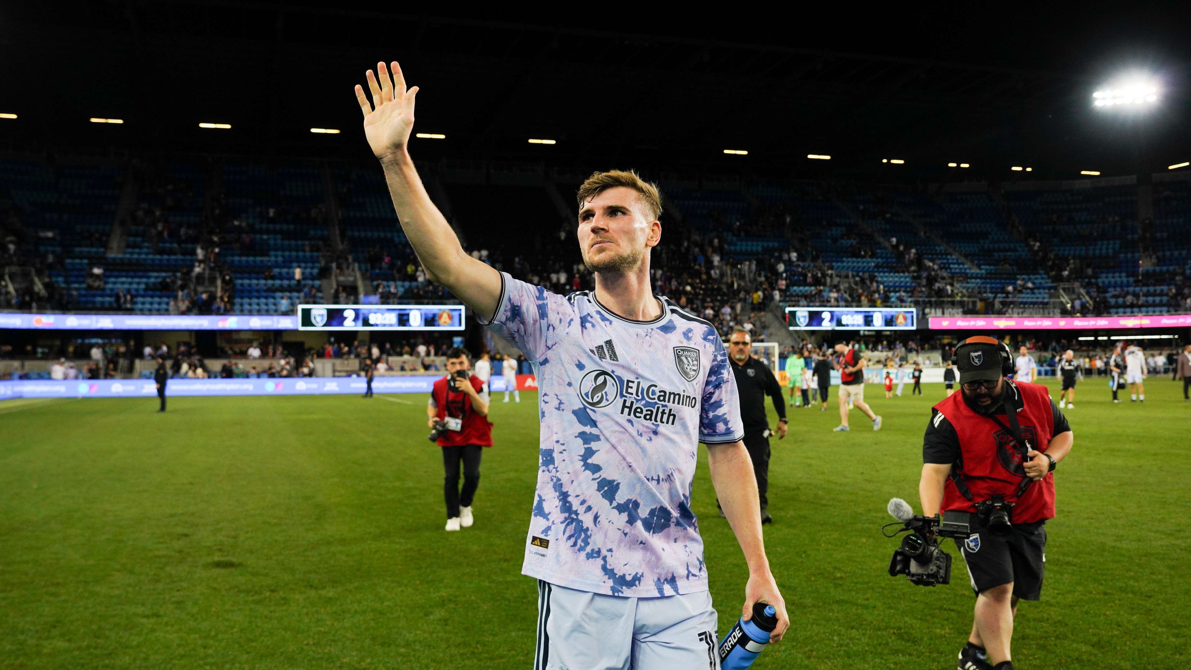WATCH: Timo Werner registers assist on San Jose Quakes debut  