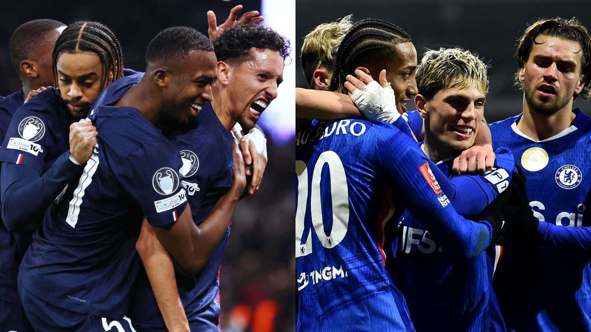 PSG vs Chelsea again: a comparison between two very different twins  