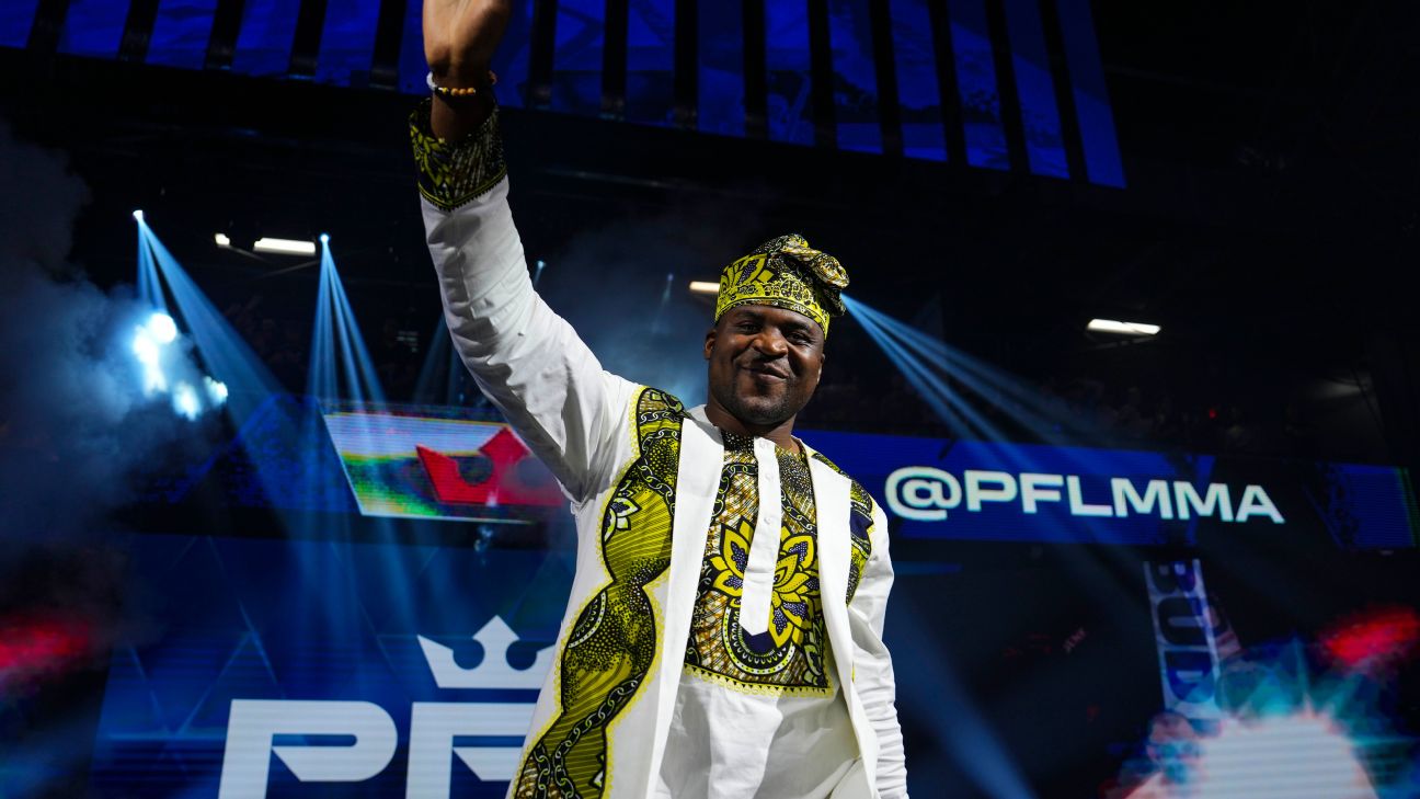 PFL severs ties with combat sports star Ngannou  