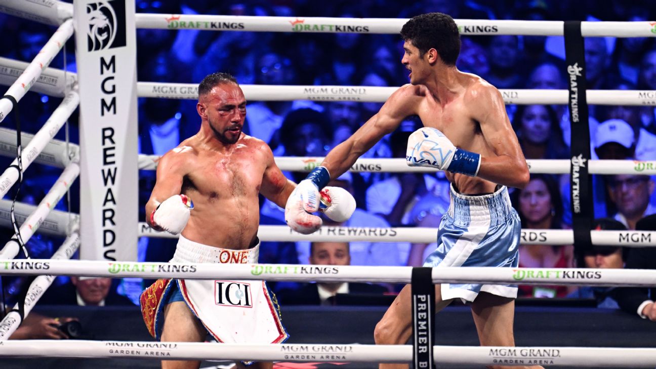 Fundora retains title, hands Thurman 1st TKO loss  