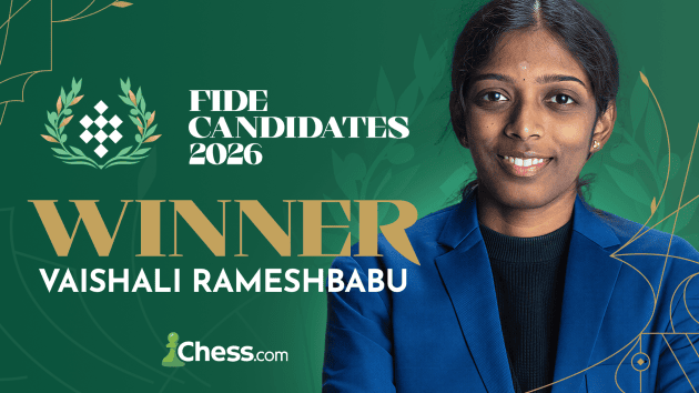 Vaishali Wins Women's Candidates; Sindarov Breaks Record  