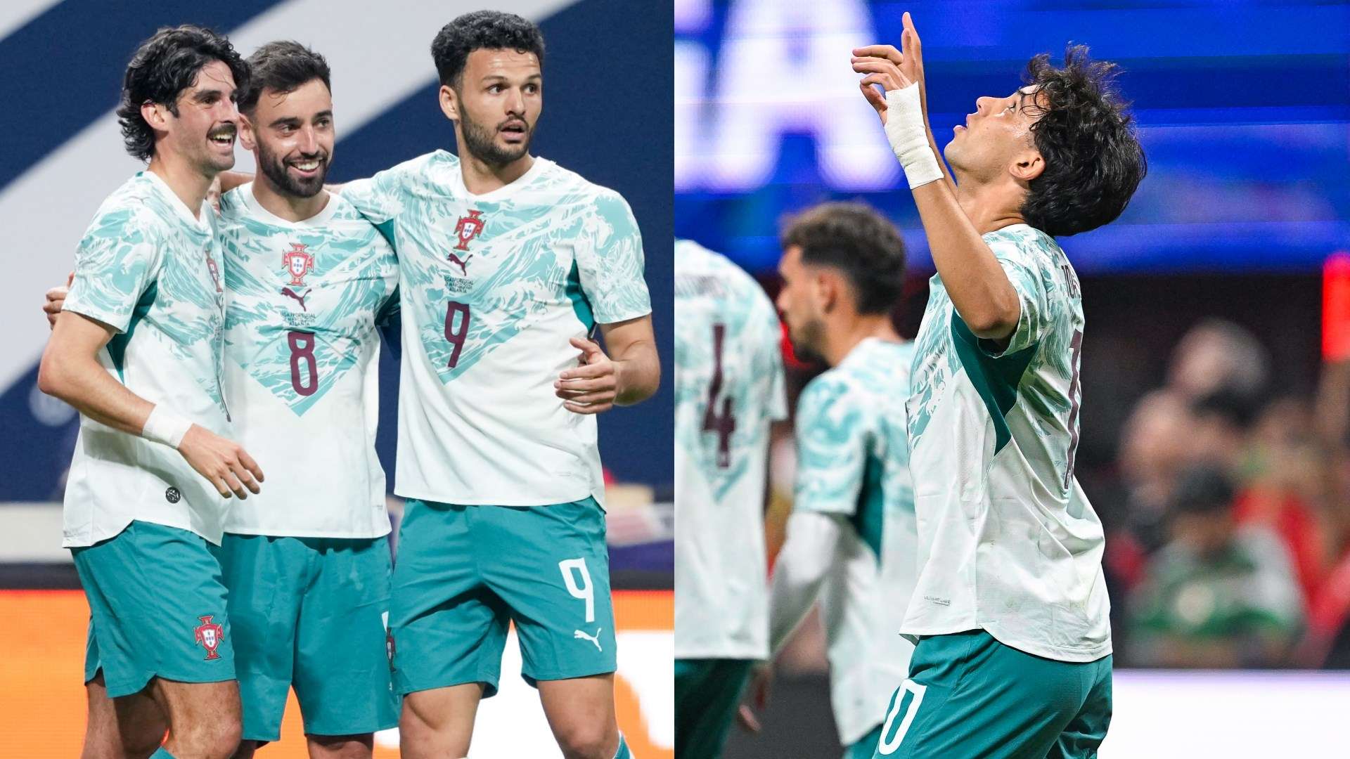 Bruno thrives & Felix fires for Ronaldo-less Portugal  
