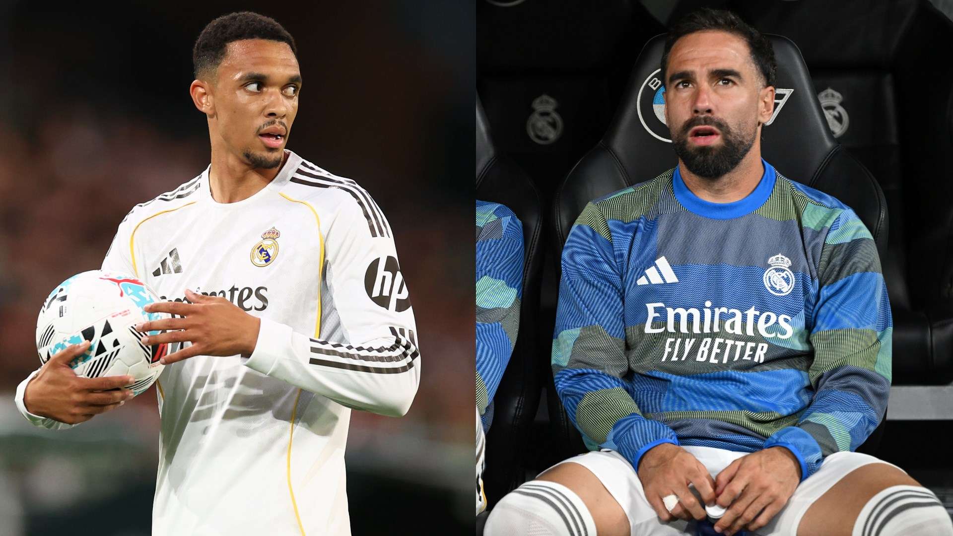 📽️ | Carvajal appears to mock Trent with gesture on Real bench  