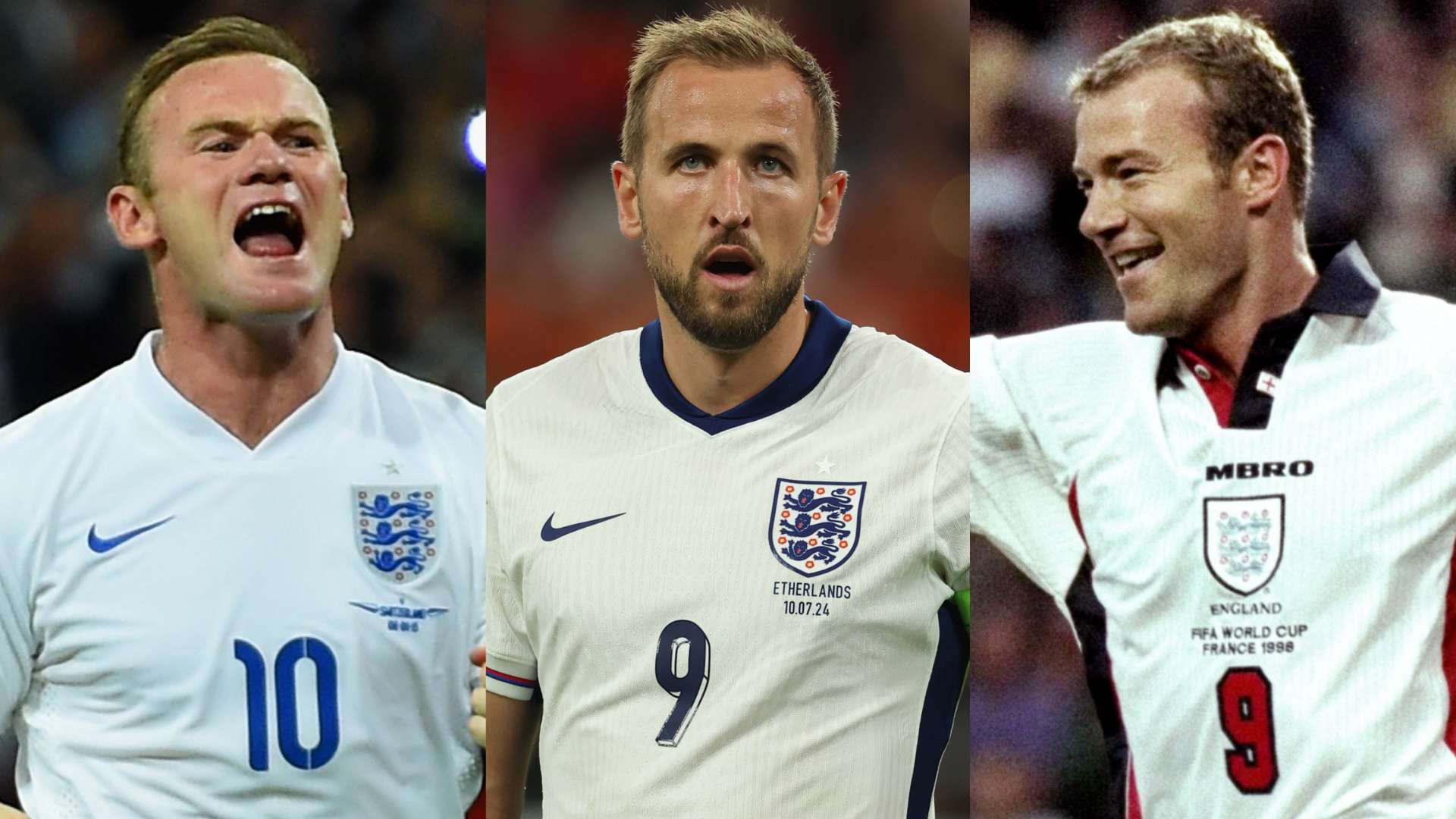 ‘England’s greatest No.9’ - Kane has eclipsed Rooney & Shearer  