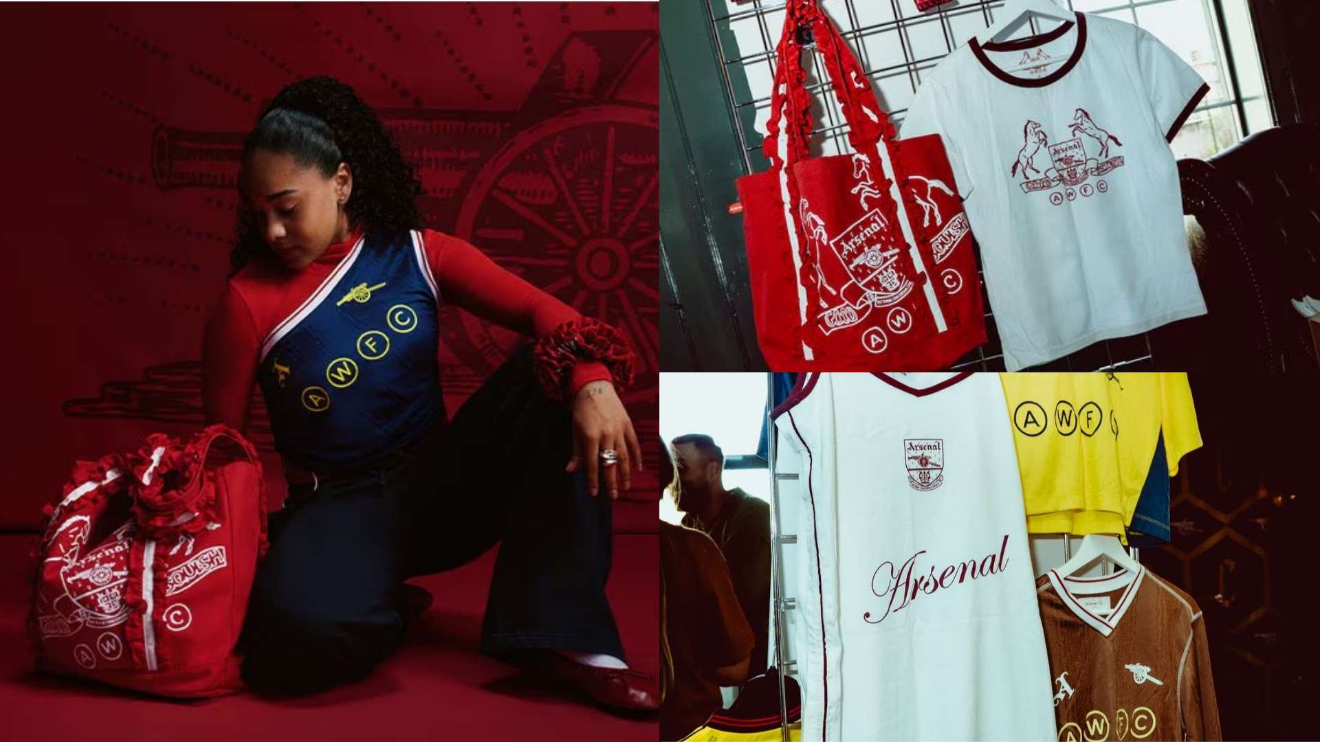 Arsenal drop first-ever womenswear collaboration  