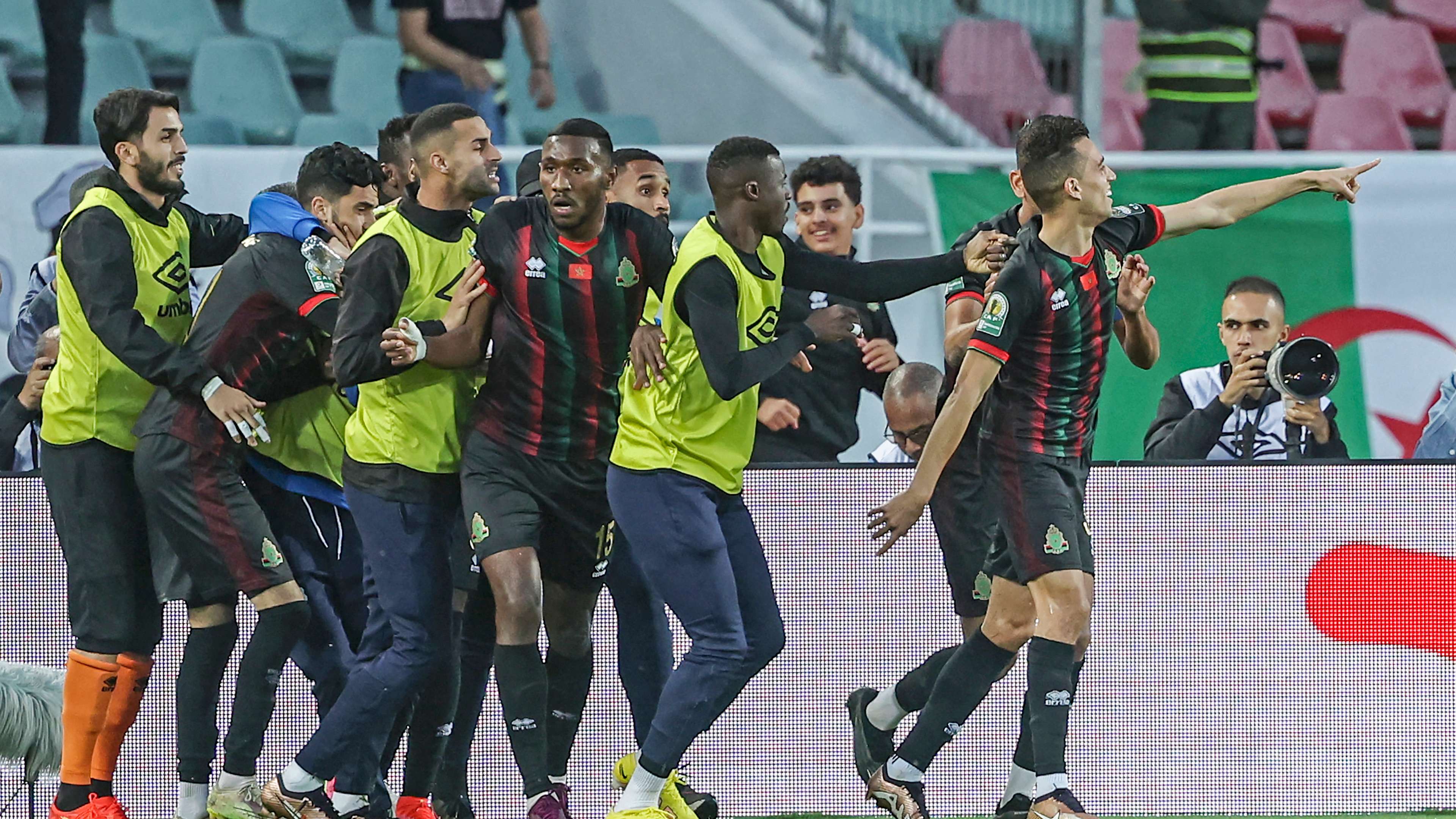 An Arab referee for the African Cup of Nations match between the Royal Army and Renaissance Berkane  