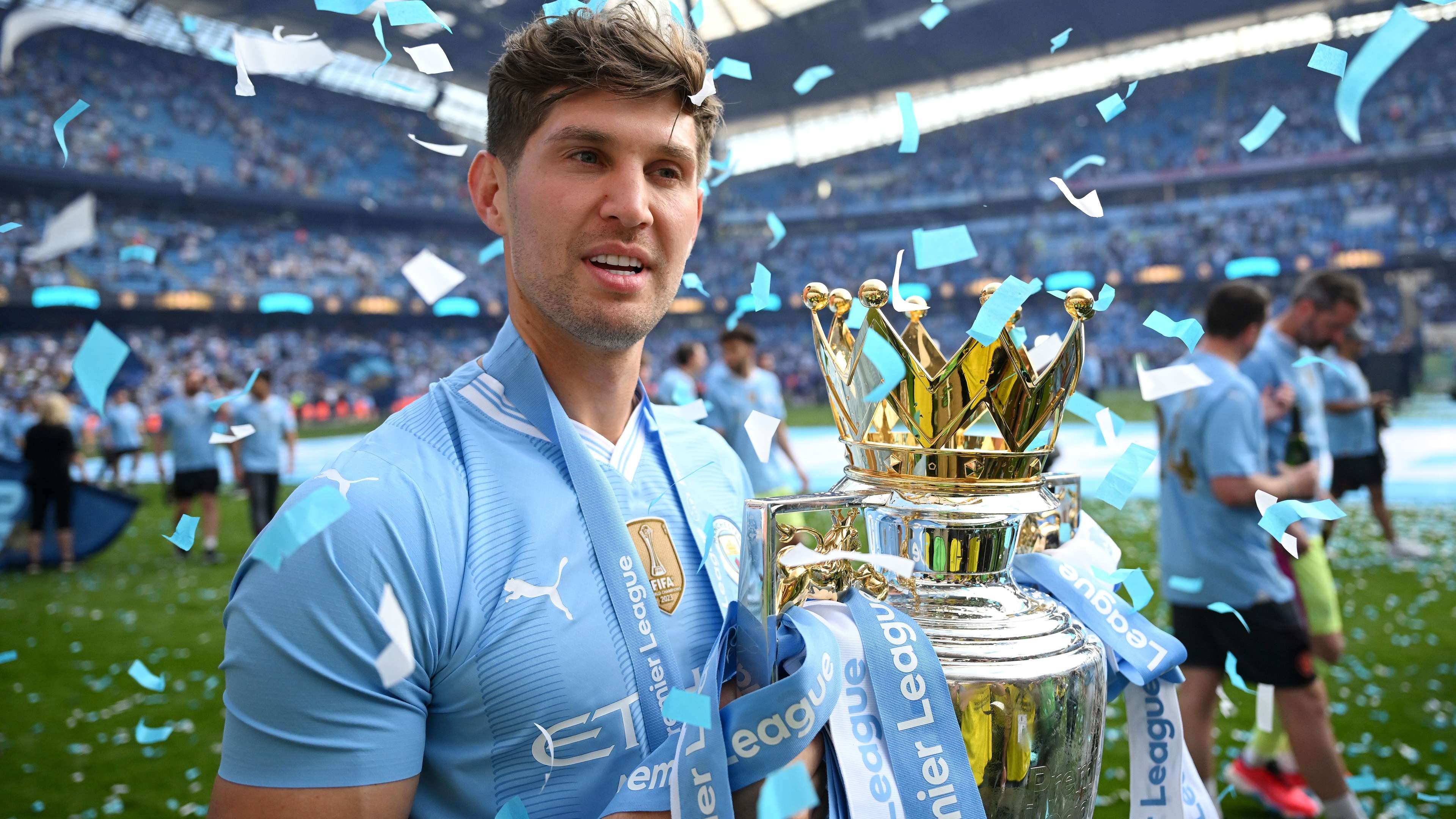 Stones confirms he's LEAVING Man City in emotional video  