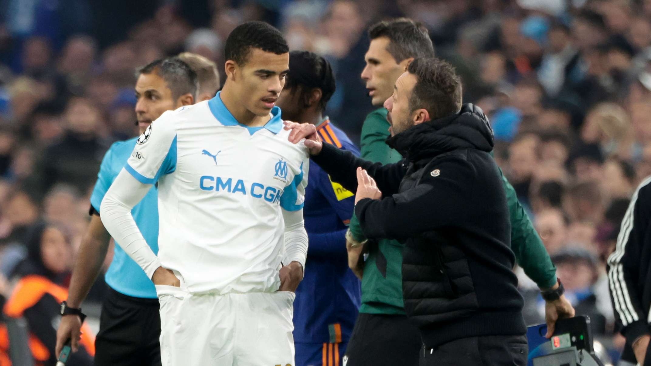 Spurs fan group calls De Zerbi comments on Greenwood a 'serious concern'  