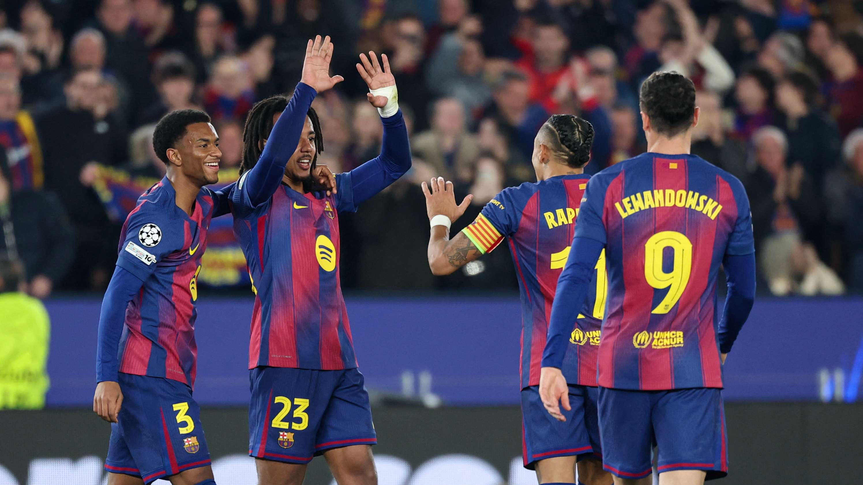 Barca handed double fitness boost after Raphinha blow  