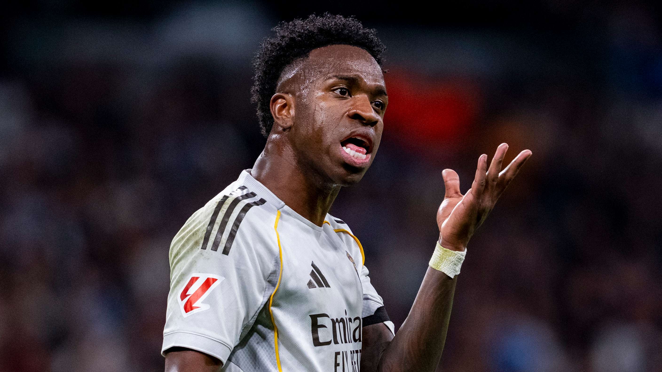 Vinicius Jr told he's 'far from' Messi and Ronaldo  