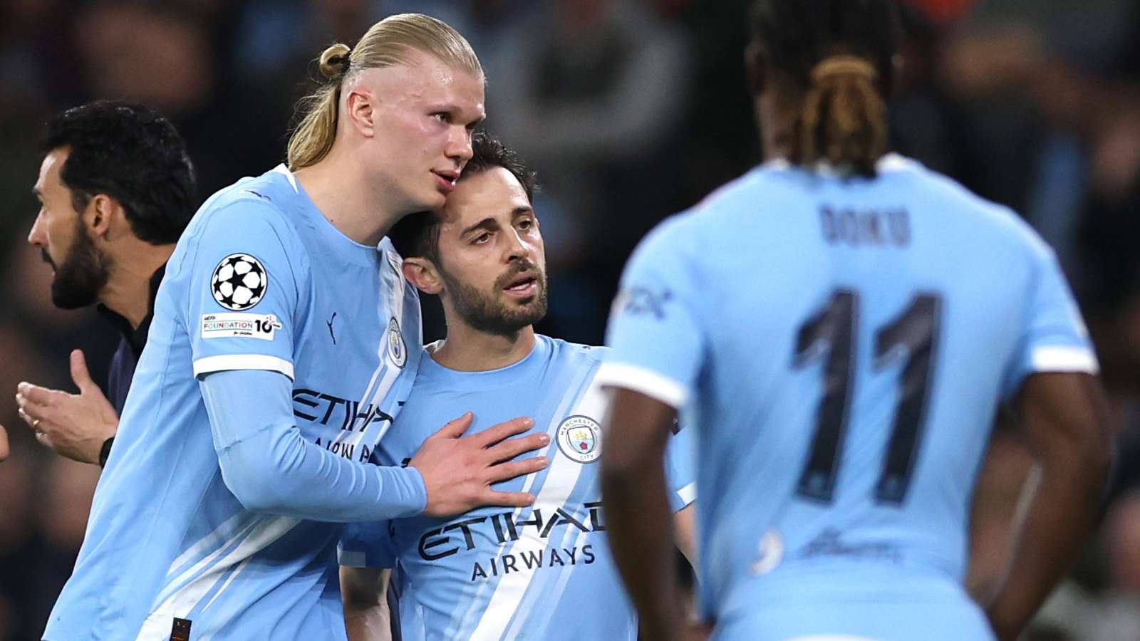 Bernardo Silva hails 'animal' Haaland after Man City heroics  