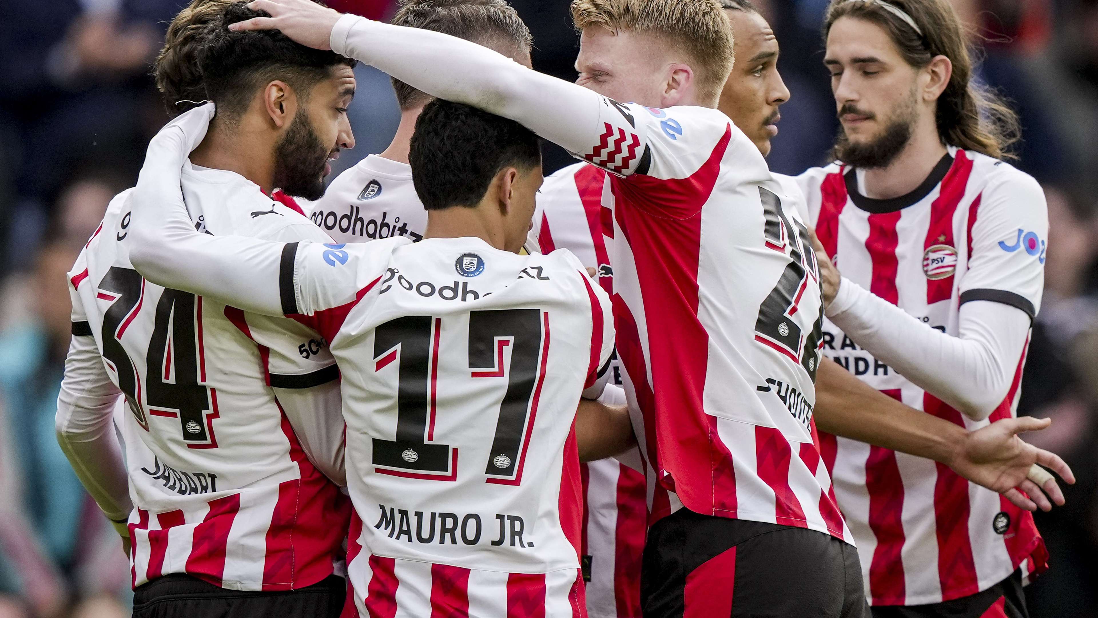 PSV crowned Dutch champions with five games to spare  