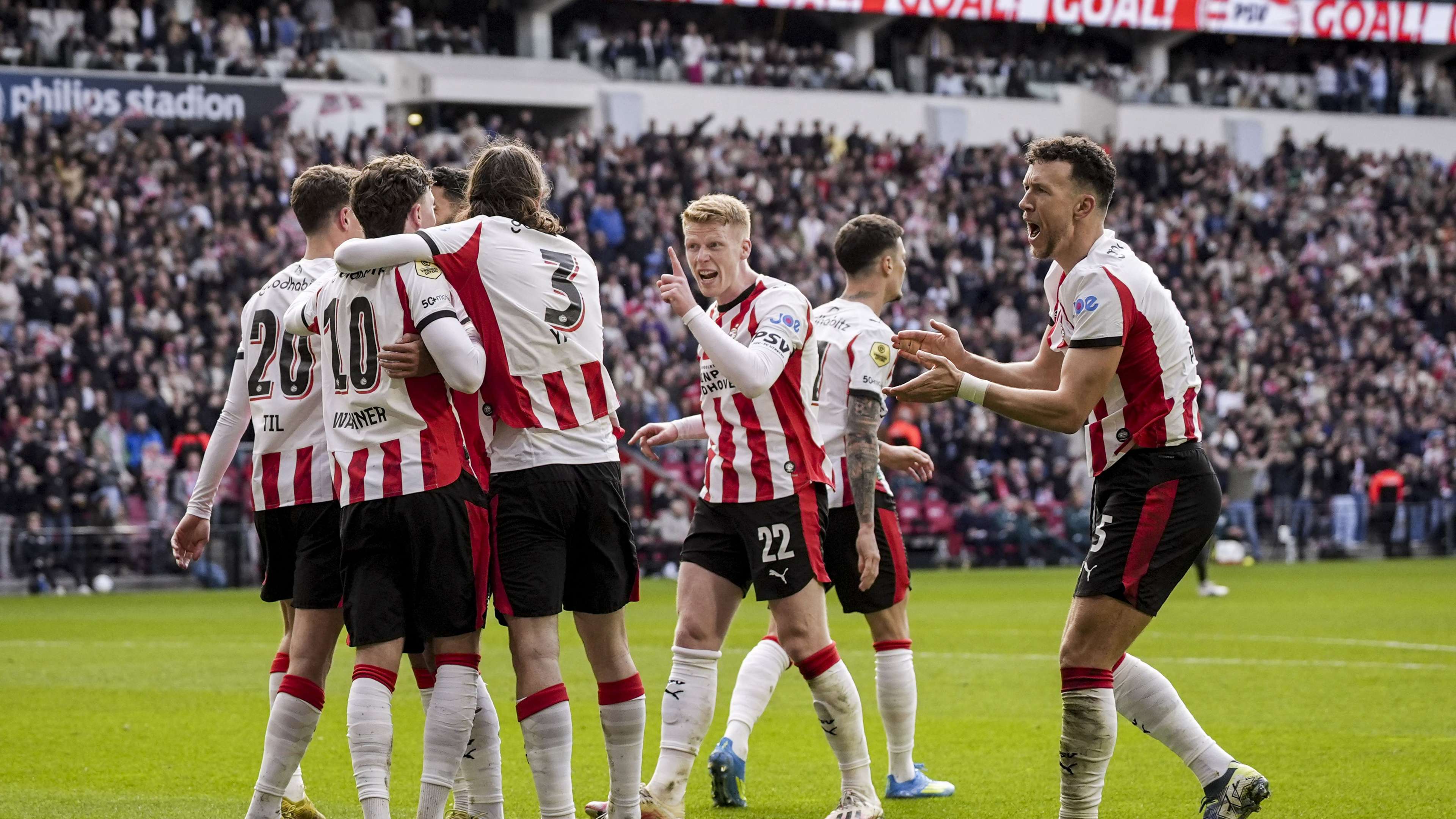 For the third time in a row... PSV Eindhoven are Dutch league champions  