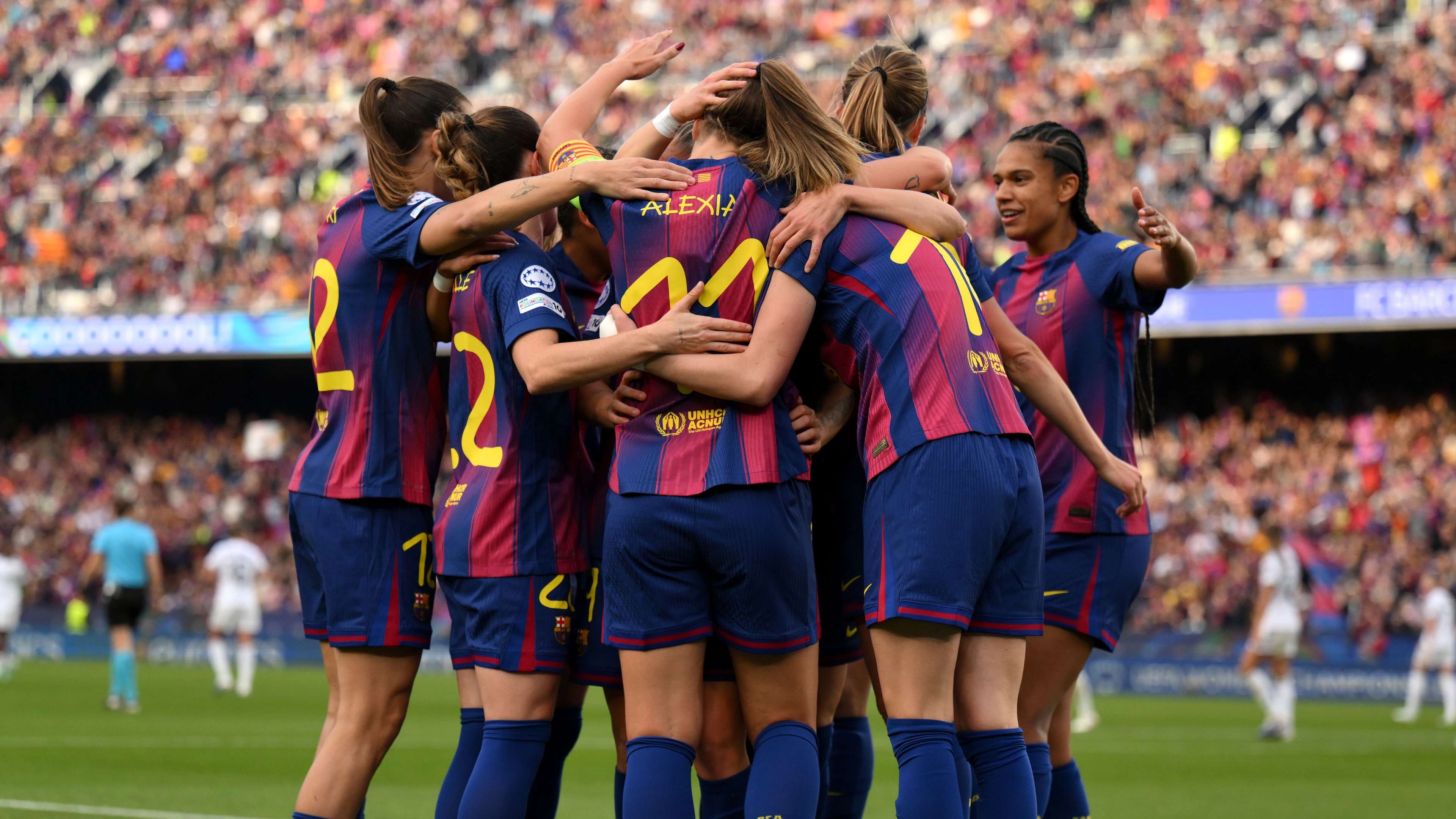 Barcelona Femeni secure SEVENTH consecutive Liga F title  