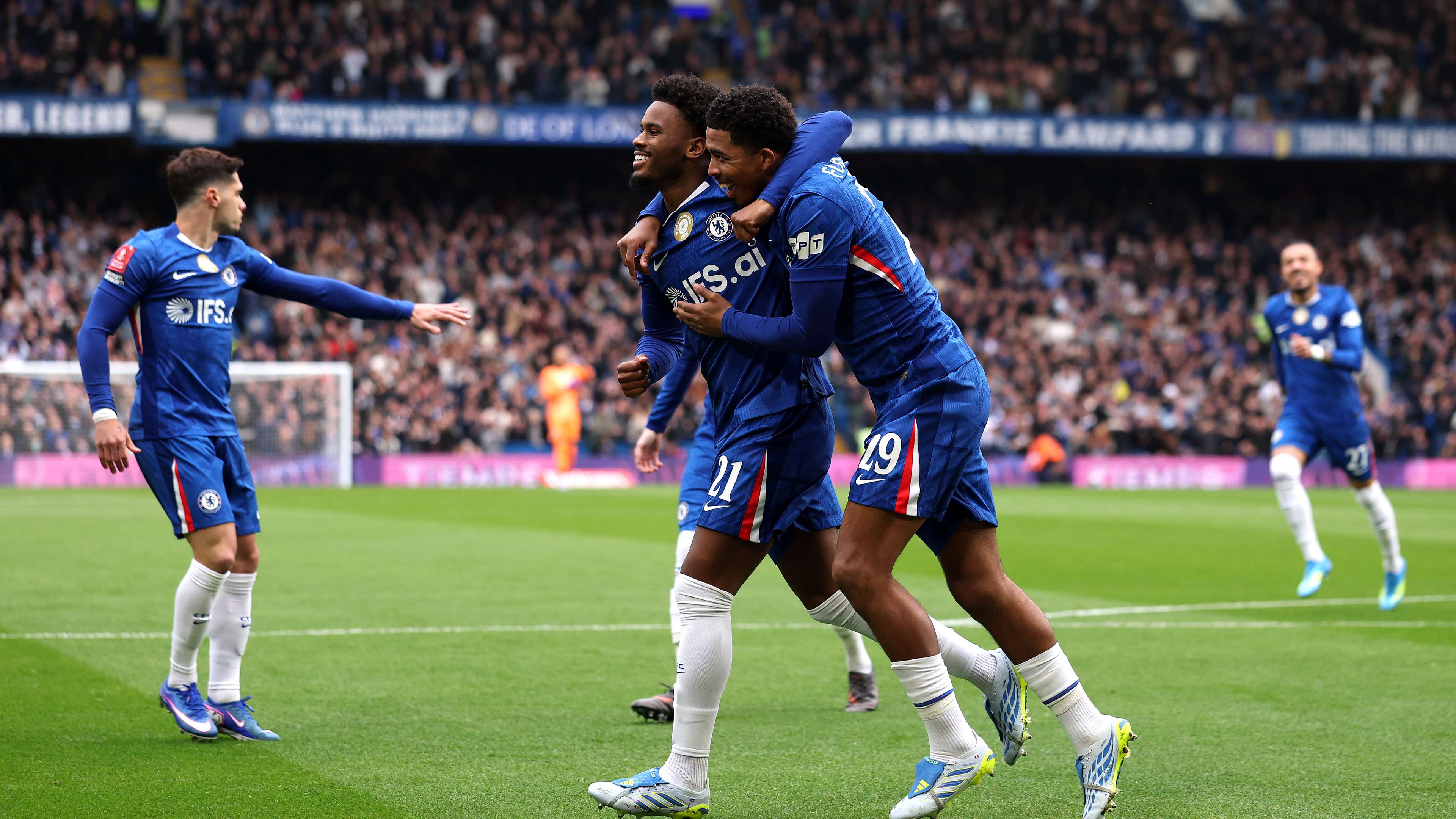 Jorrel Hato sets the tone for Chelsea's resounding victory in the FA Cup quarter-final  