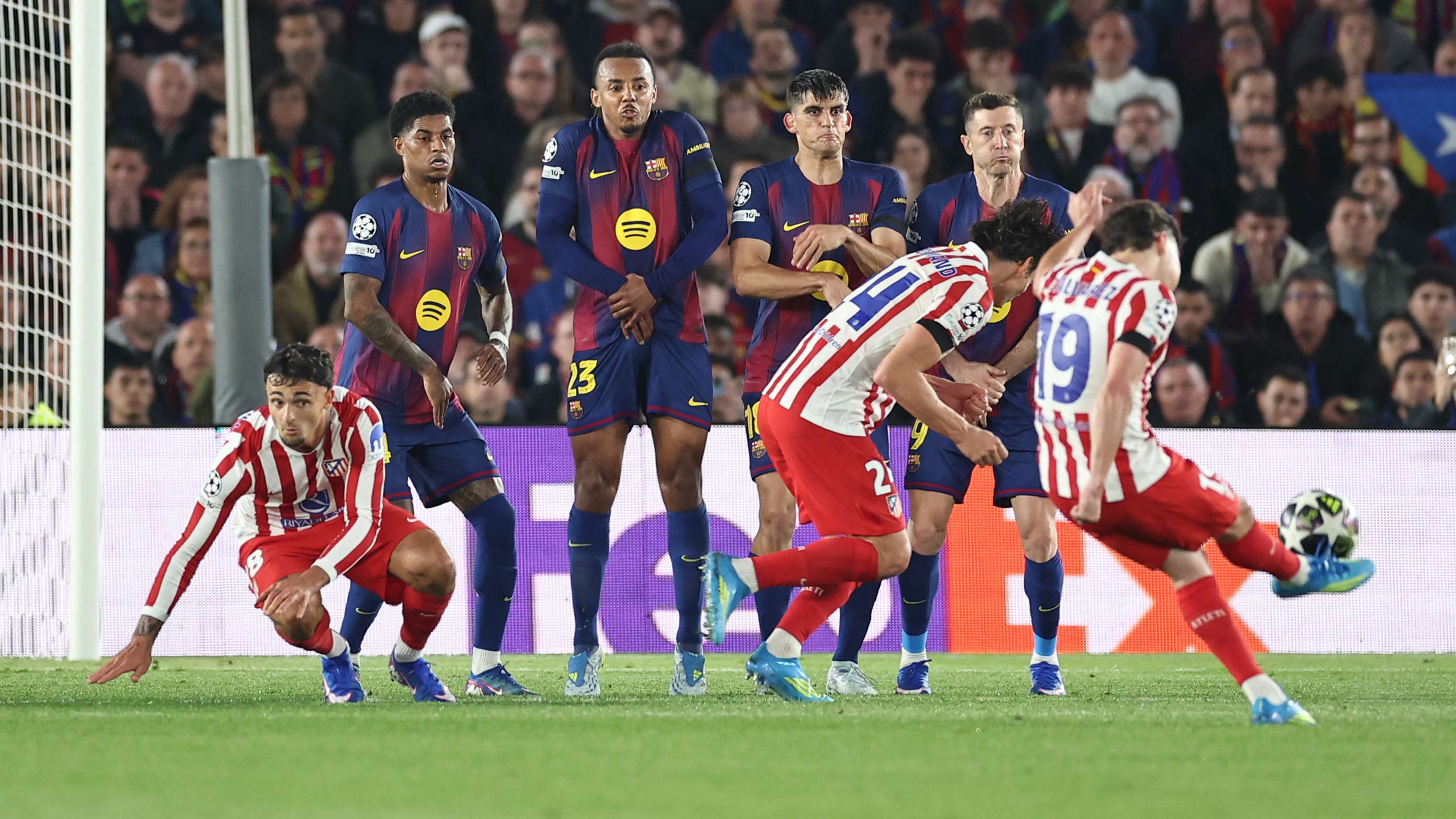 Barcelona suffered a double blow in their latest La Liga encounter with Atlético Madrid. The Catalans not only saw their title hopes dented but also lost two key players to injury  