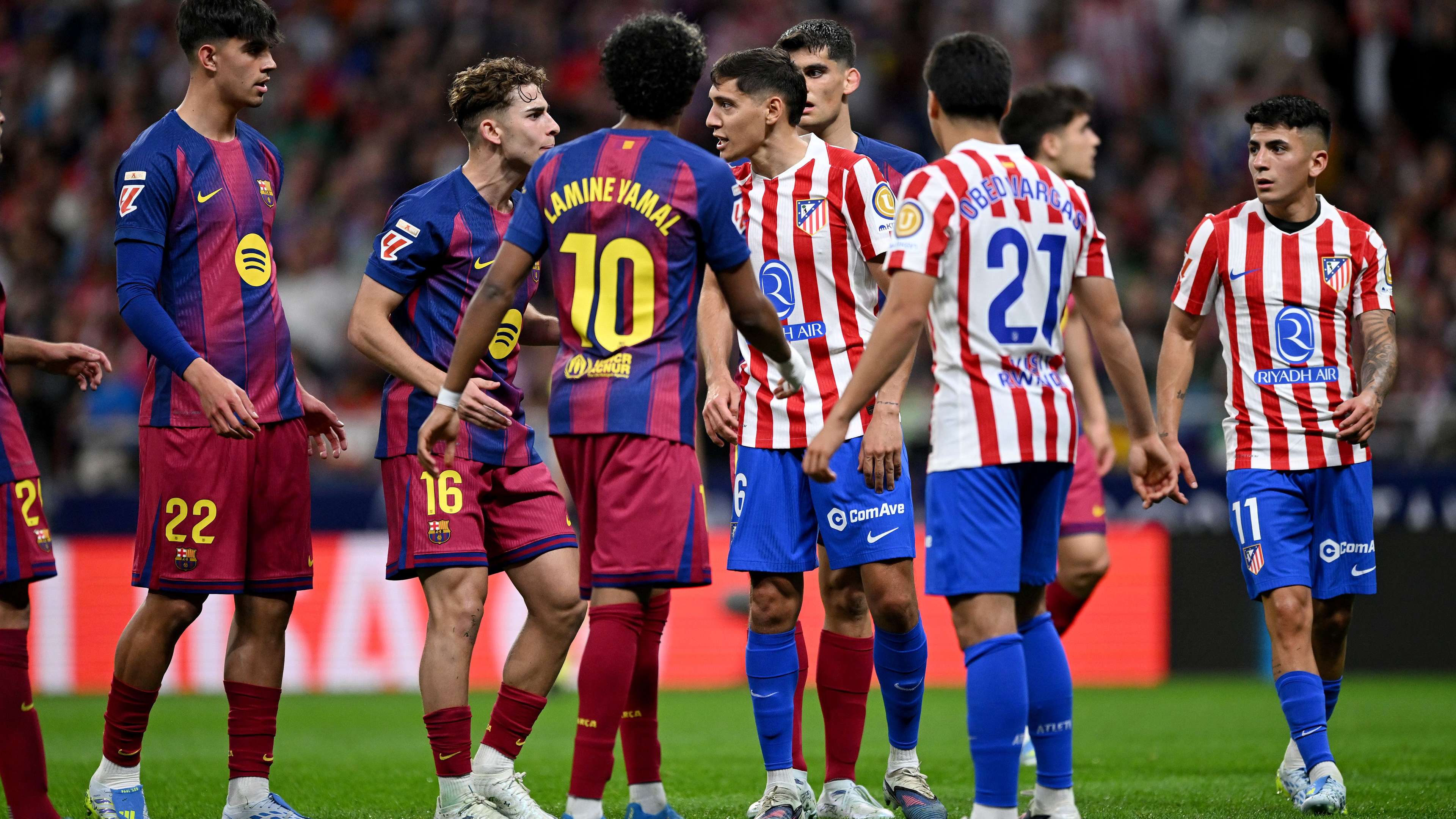 A battle plan... Simeone lures Barcelona into a game of attrition  