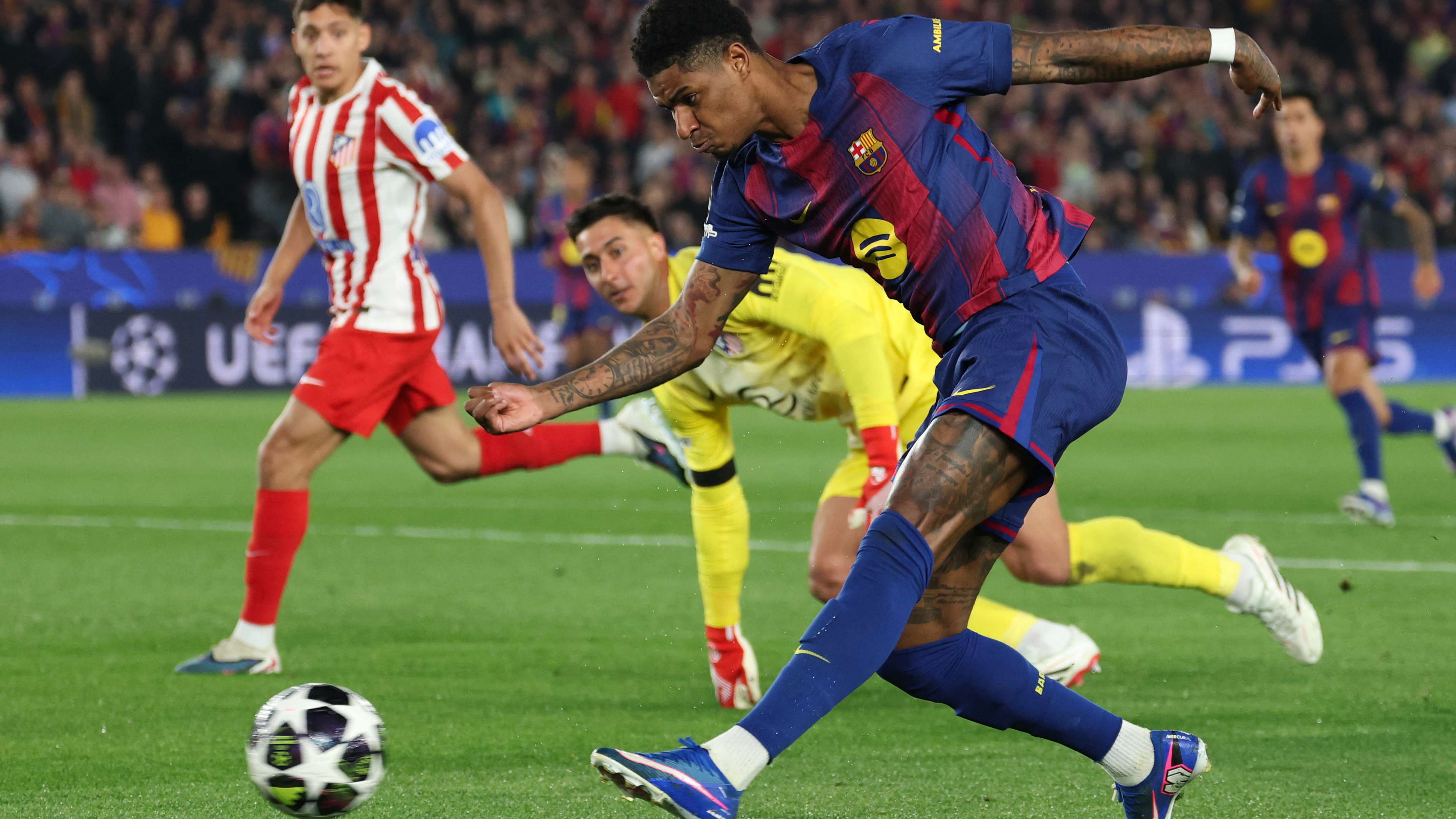 With Rashford in the line-up, Barcelona are hoping for another miracle against Atlético Madrid. The Catalans, boosted by the in-form England forward, believe his pace and finishing  