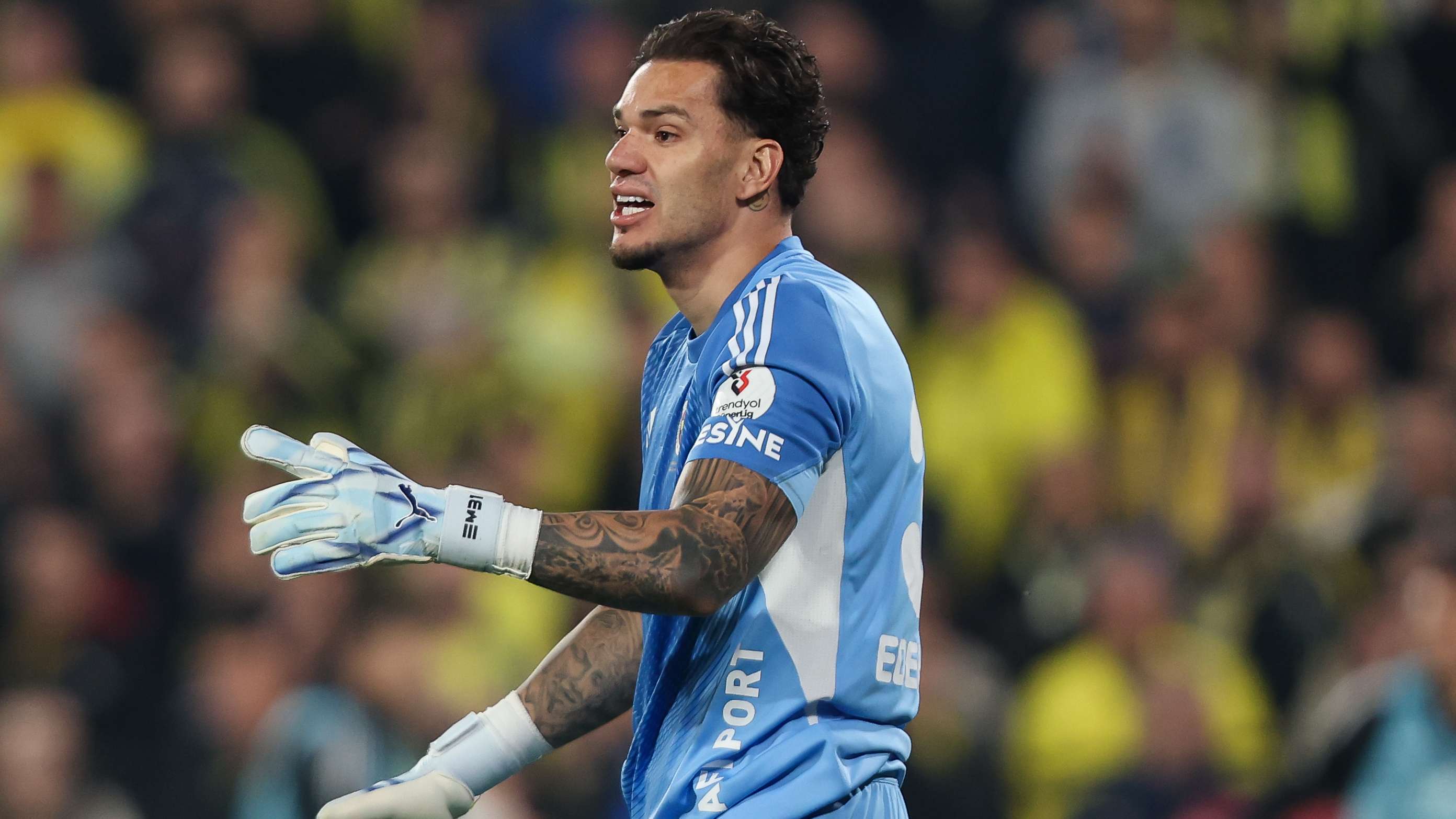 📽️ | Ederson punches VAR monitor in furious outburst after derby red card  
