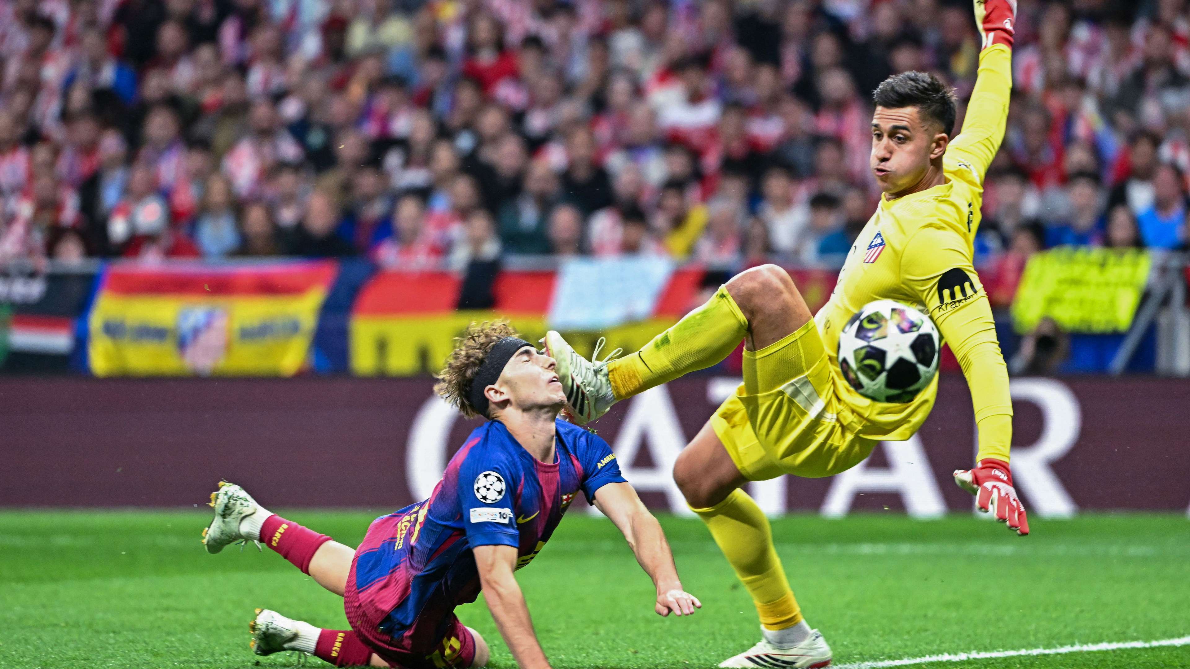 Musso speaks out on Fermin challenge that left Barca star bloodied  