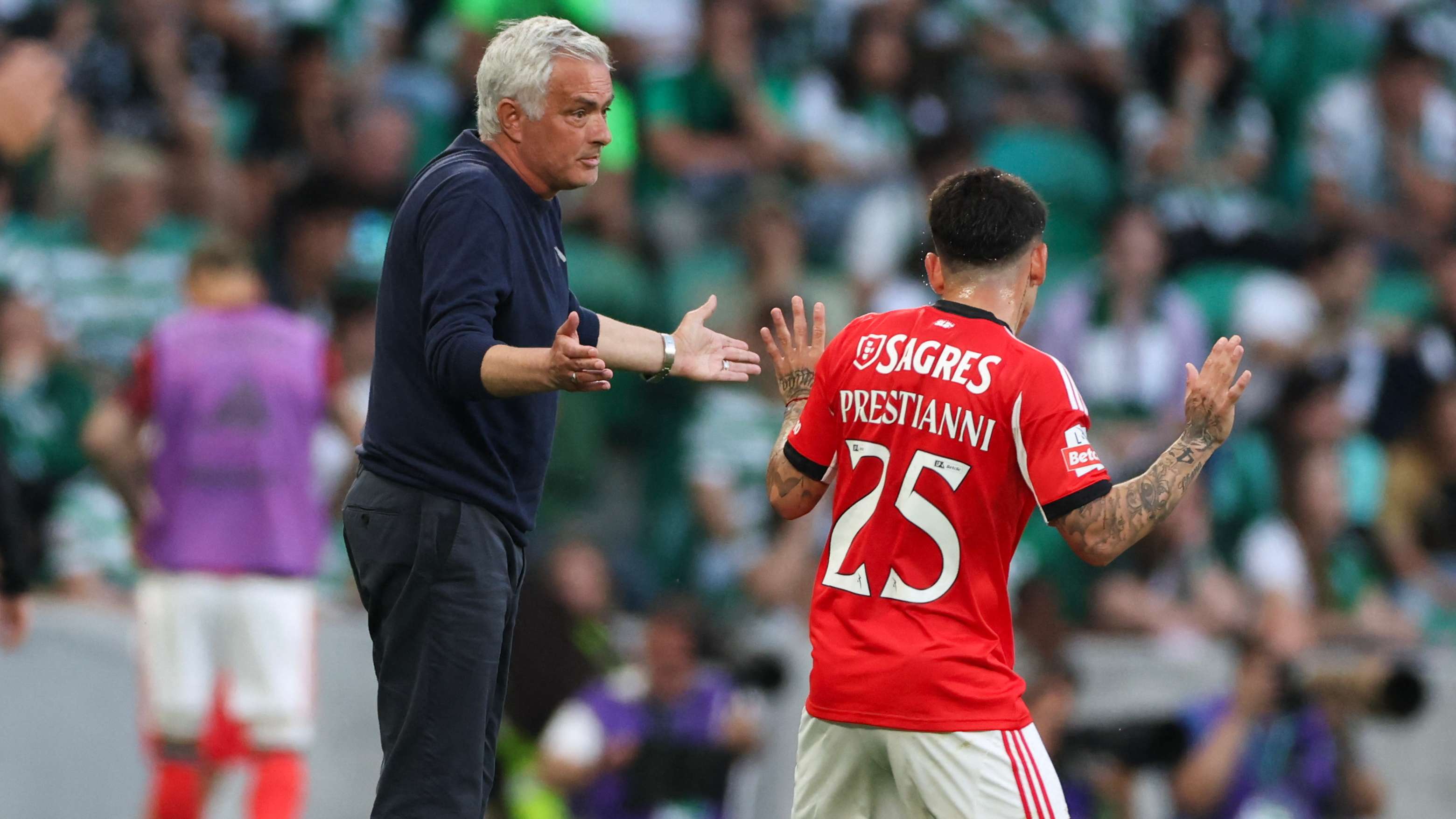 Mourinho goes viral for hilarious gesture after Benfica edge Lisbon derby  