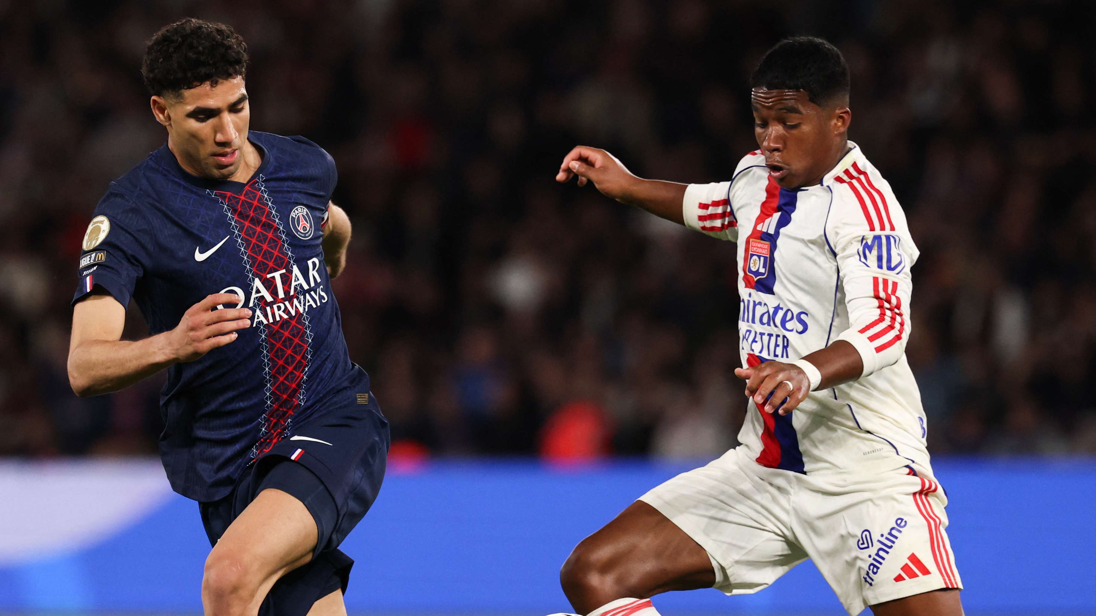 Hakimi criticises Endrick's goal celebration in Lyon's win over PSG  