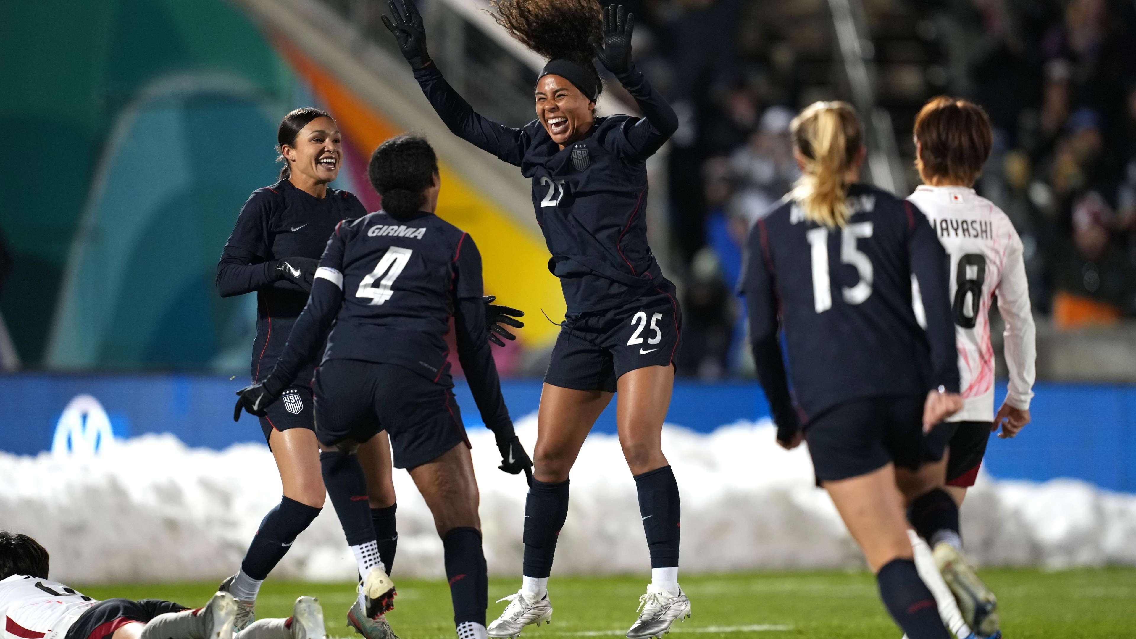 Wesley surprises with goal, assist to spark USWNT's rout vs. Japan  