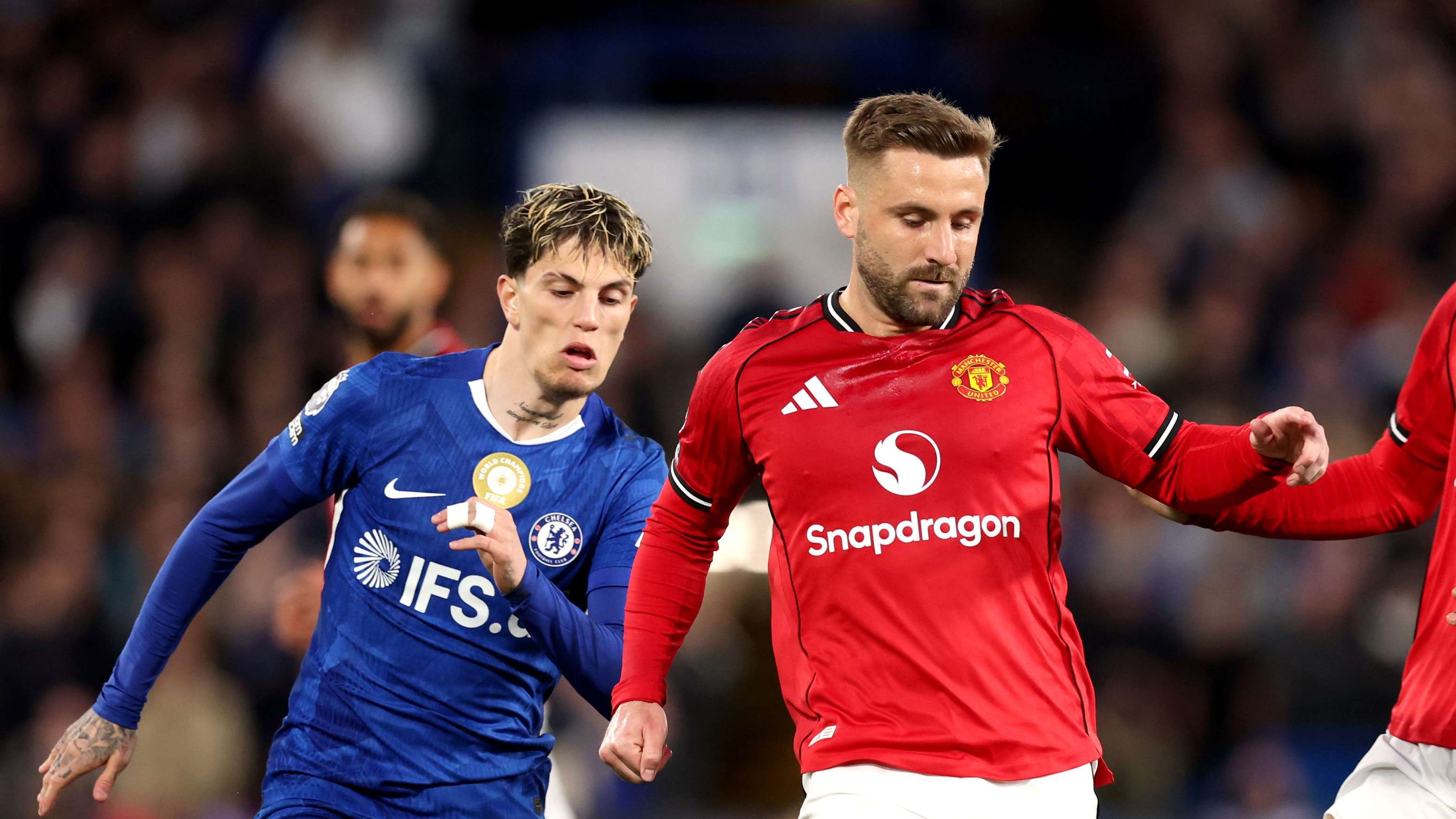 ‘Violation!’ - Fernandes enjoys Shaw’s veiled dig at Garnacho  
