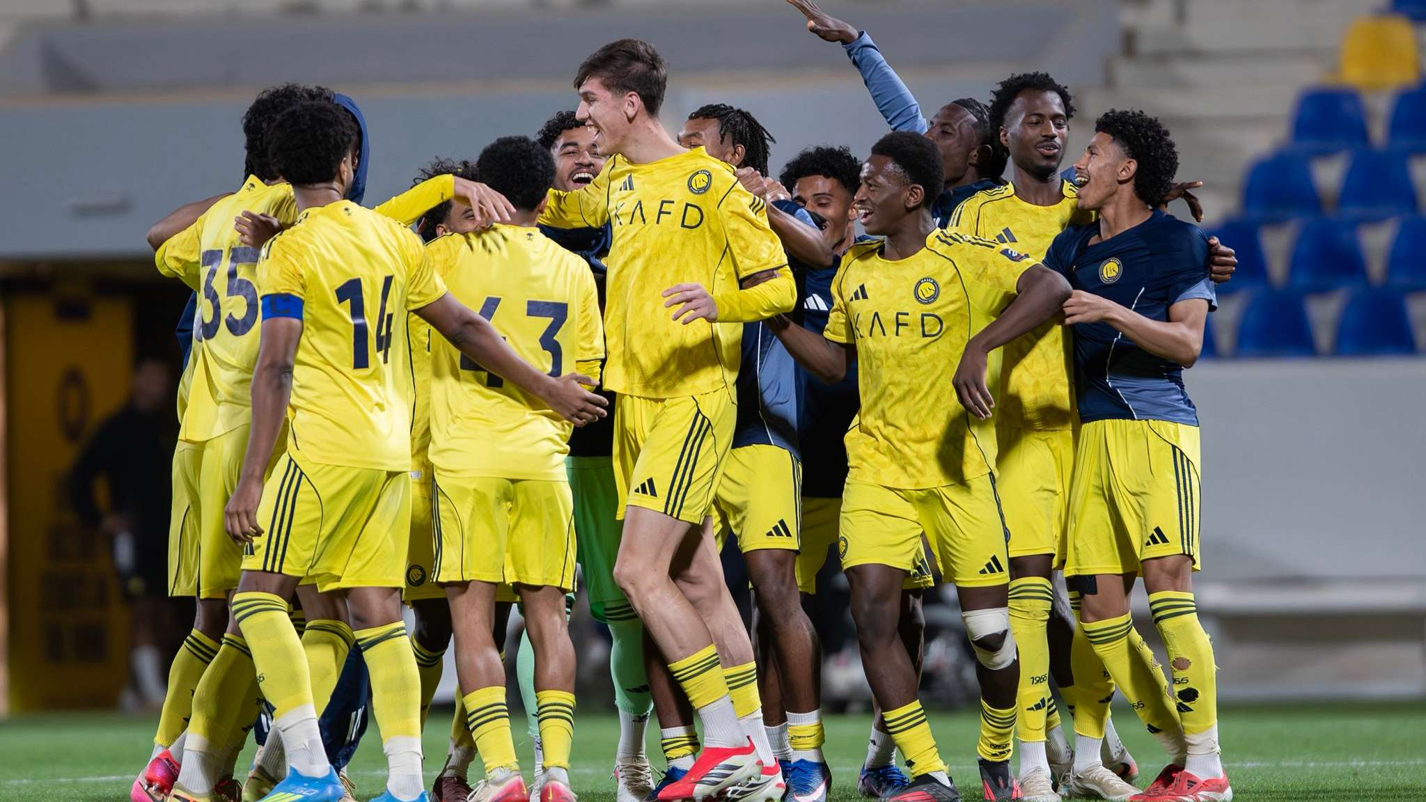 Video: Under the watchful eye of Jesus... Al-Nassr thrash Al-Hilal in the 'Youth Derby'  