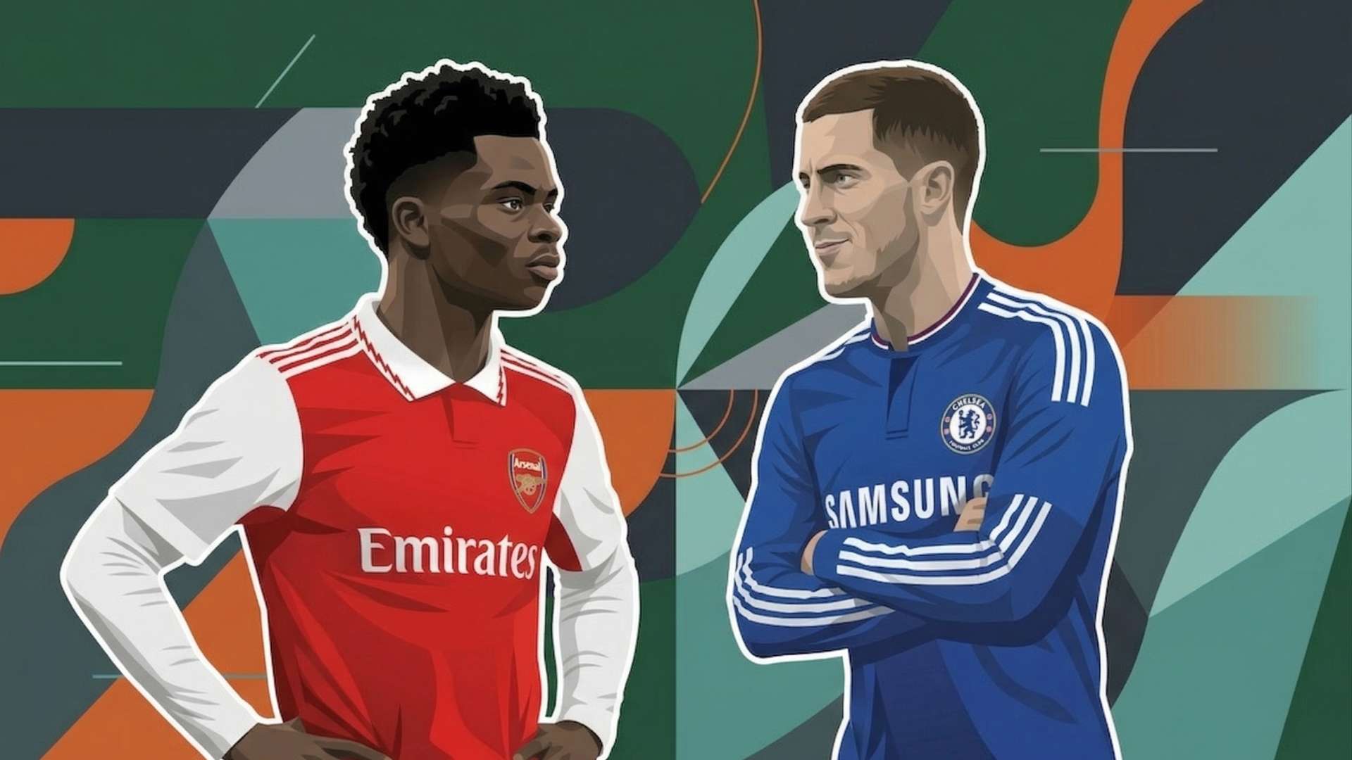'If I speak, I’m in trouble' - When an Arsenal fan has to choose between Saka and Hazard  