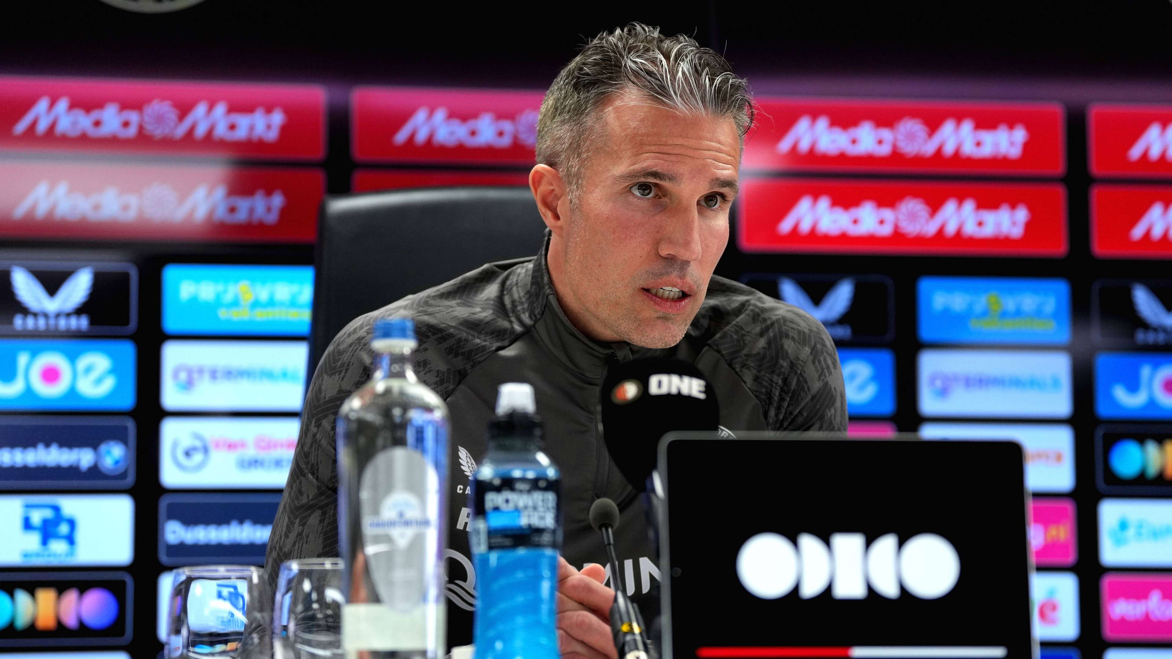 Van Persie is full of praise for Feyenoord’s young talents, one of whom looks set to be in the squad on Sunday  