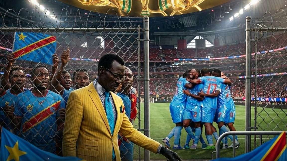 Video: Historic celebrations in Congo over World Cup qualification... and outrage in France!  