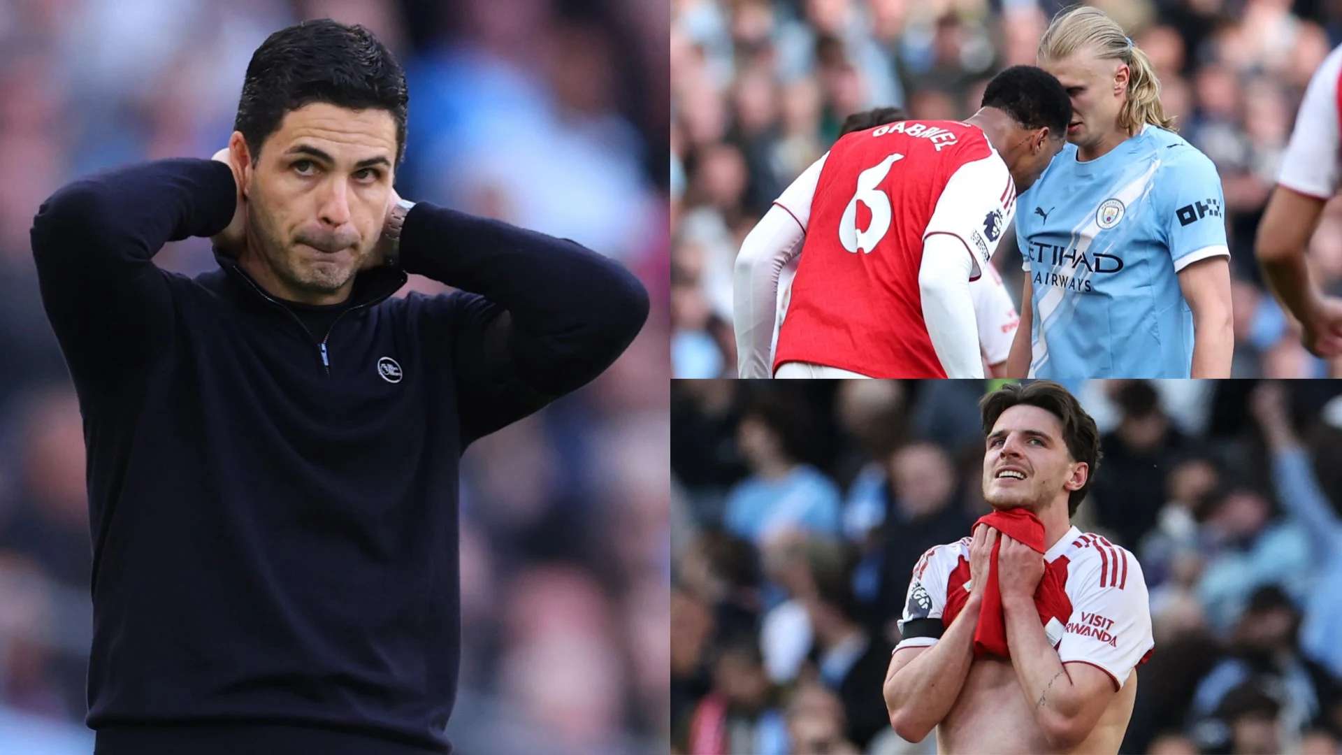Gabriel monstered as Arsenal's grip on title race evaporates  