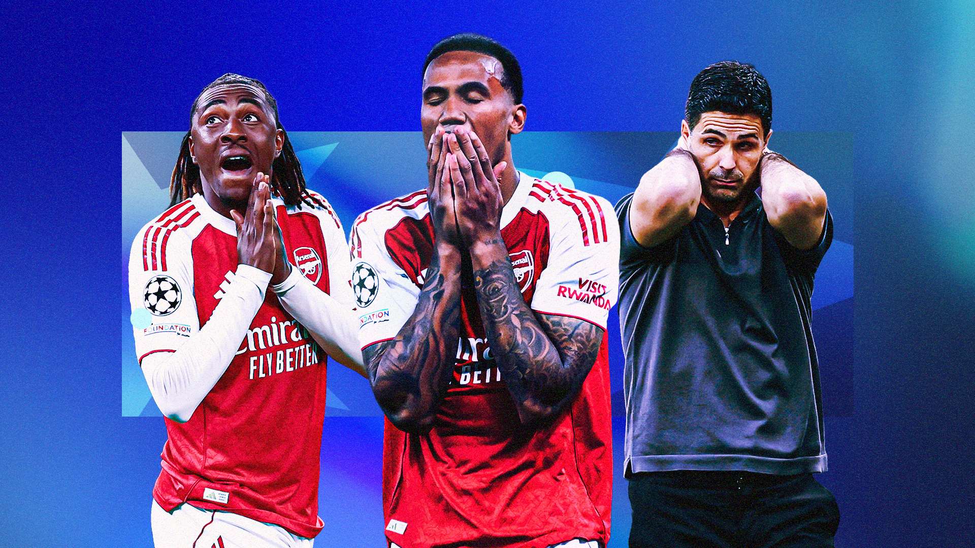 From hero to zero! Gabriel & Arsenal suffer UCL heartbreak  