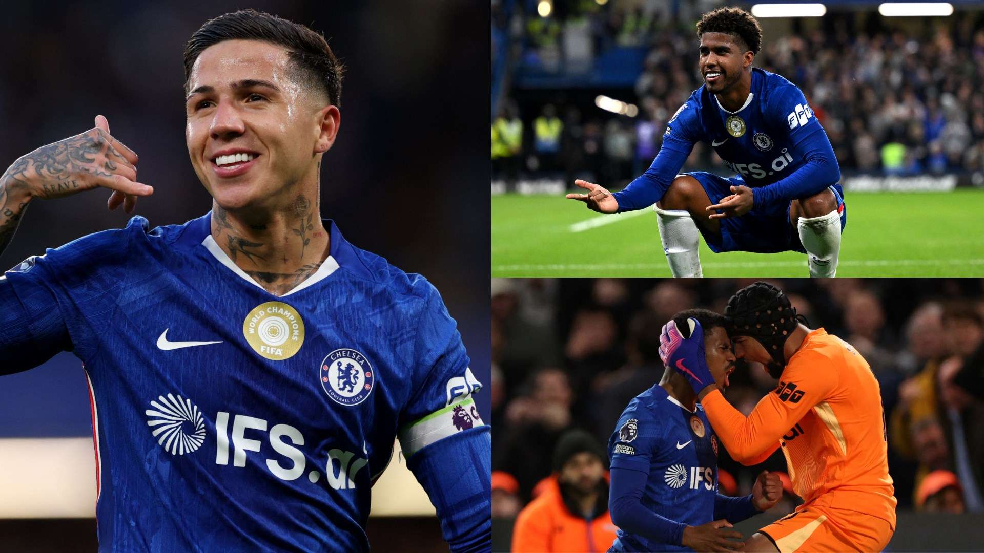 Enzo answers the call as Chelsea stars send Xabi a message  