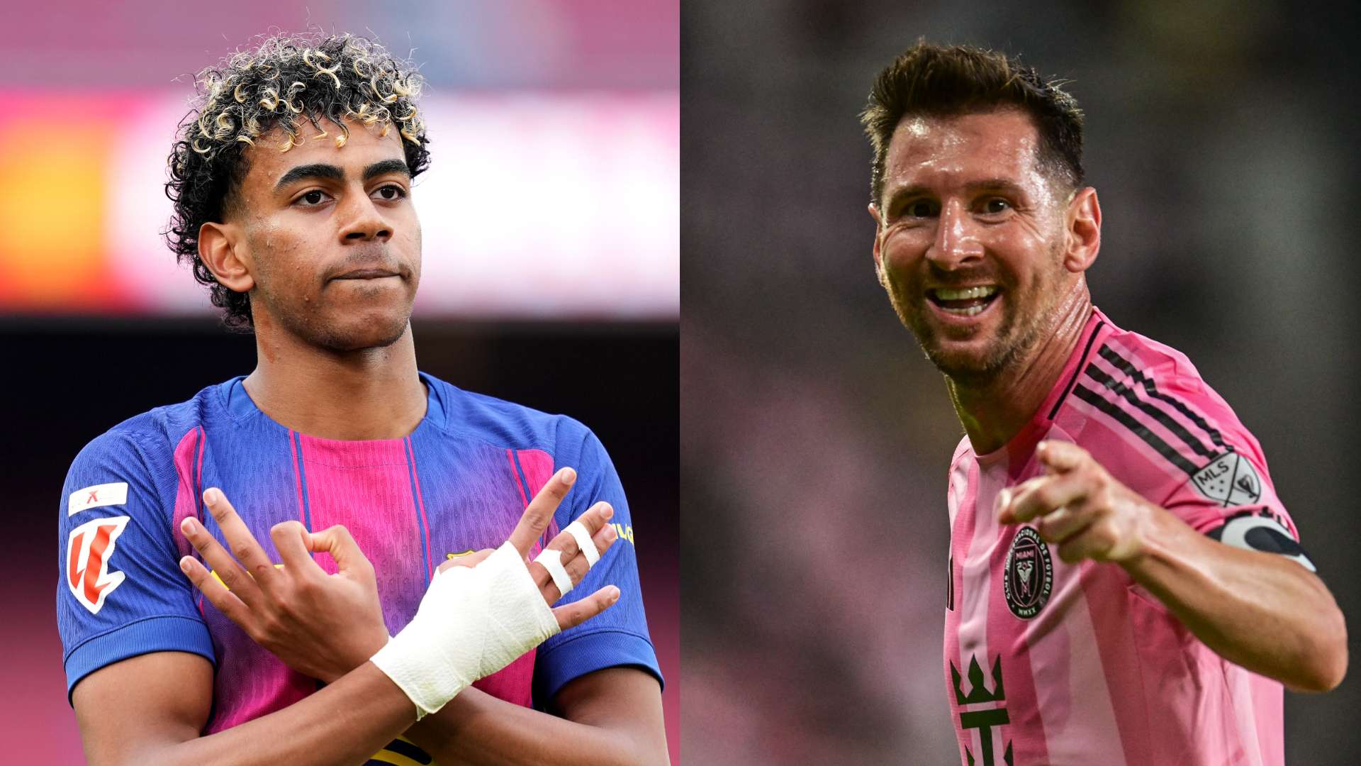 Yamal sets Messi and Ronaldo goal  