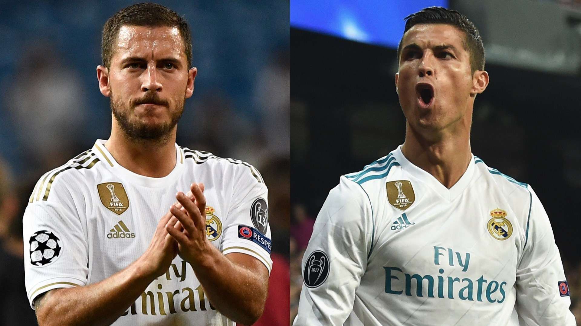 Hazard explains why he never wanted Ronaldo's No.7 shirt at Real Madrid  