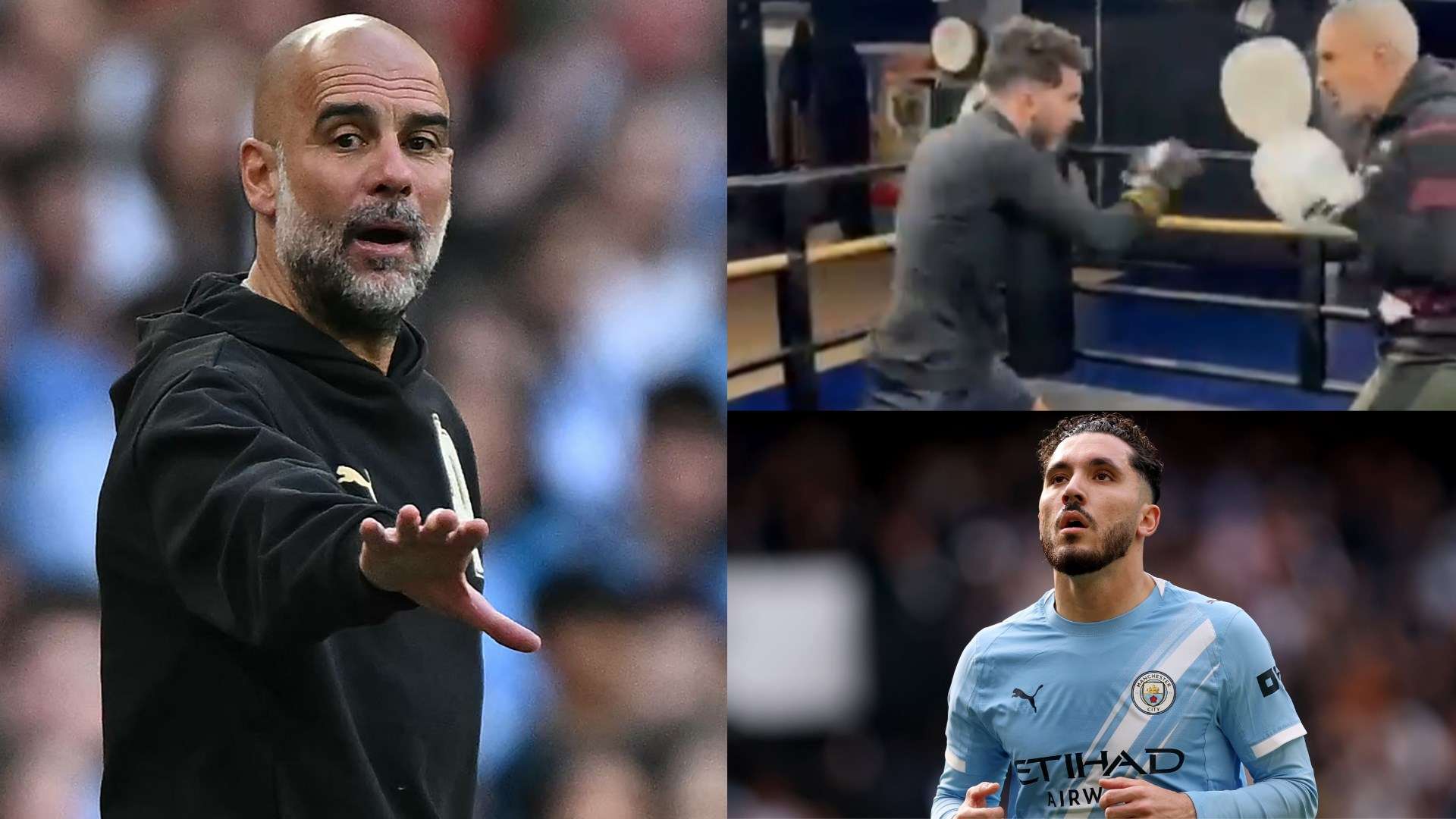 Guardiola reacts to 'scary' Cherki's viral boxing video  