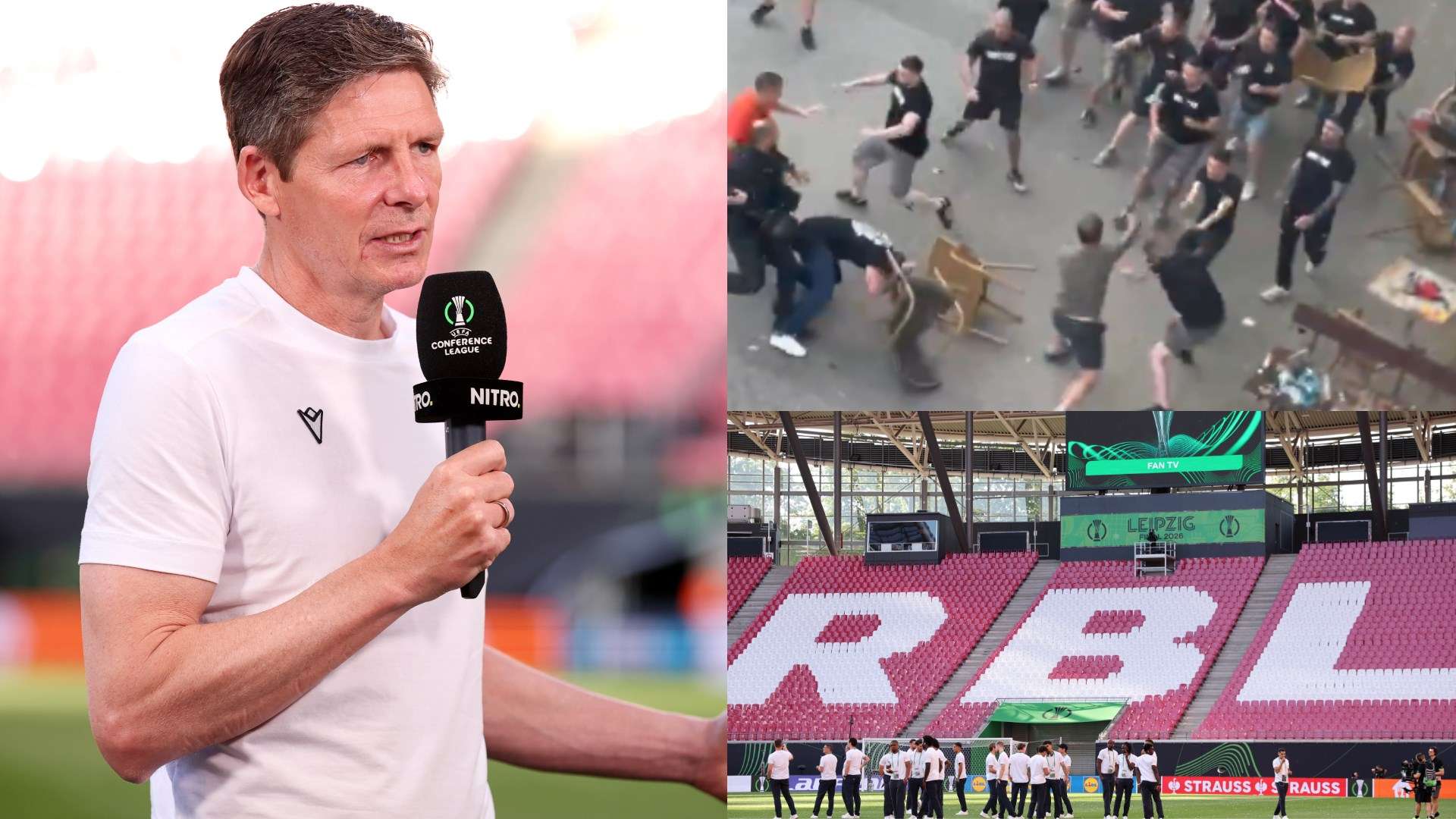 Palace fans attacked in Leipzig ahead of Conference League final  