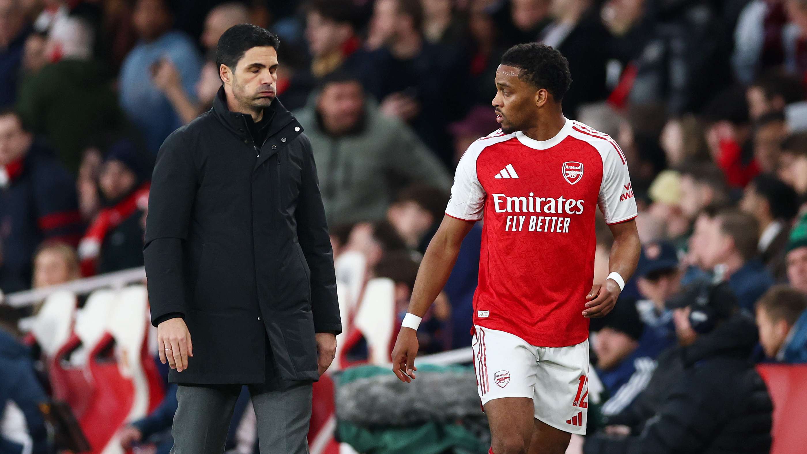 Timber could miss rest of Arsenal season, Arteta confirms  