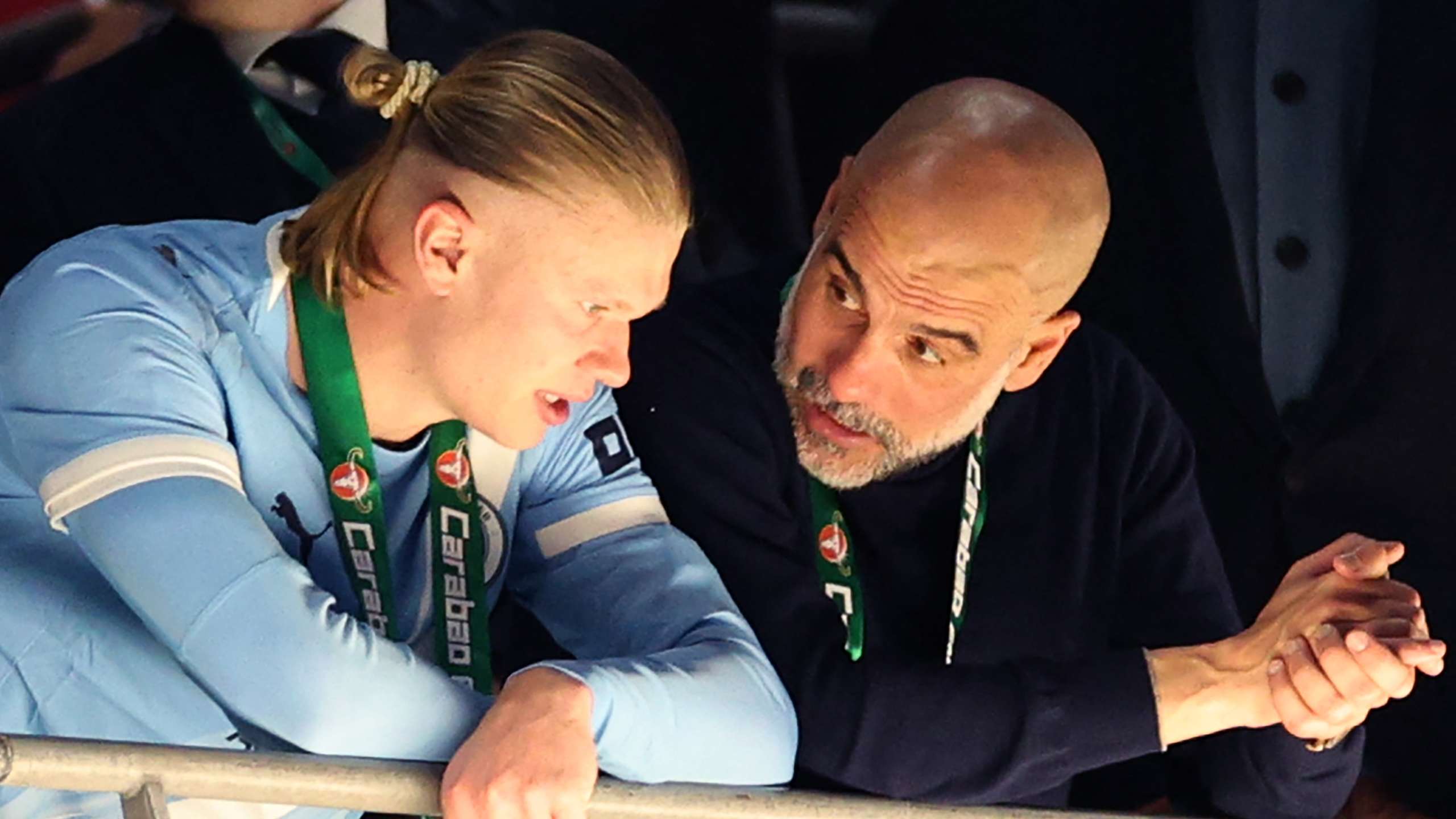 'He will score' - Guardiola backs Haaland to end Wembley curse  