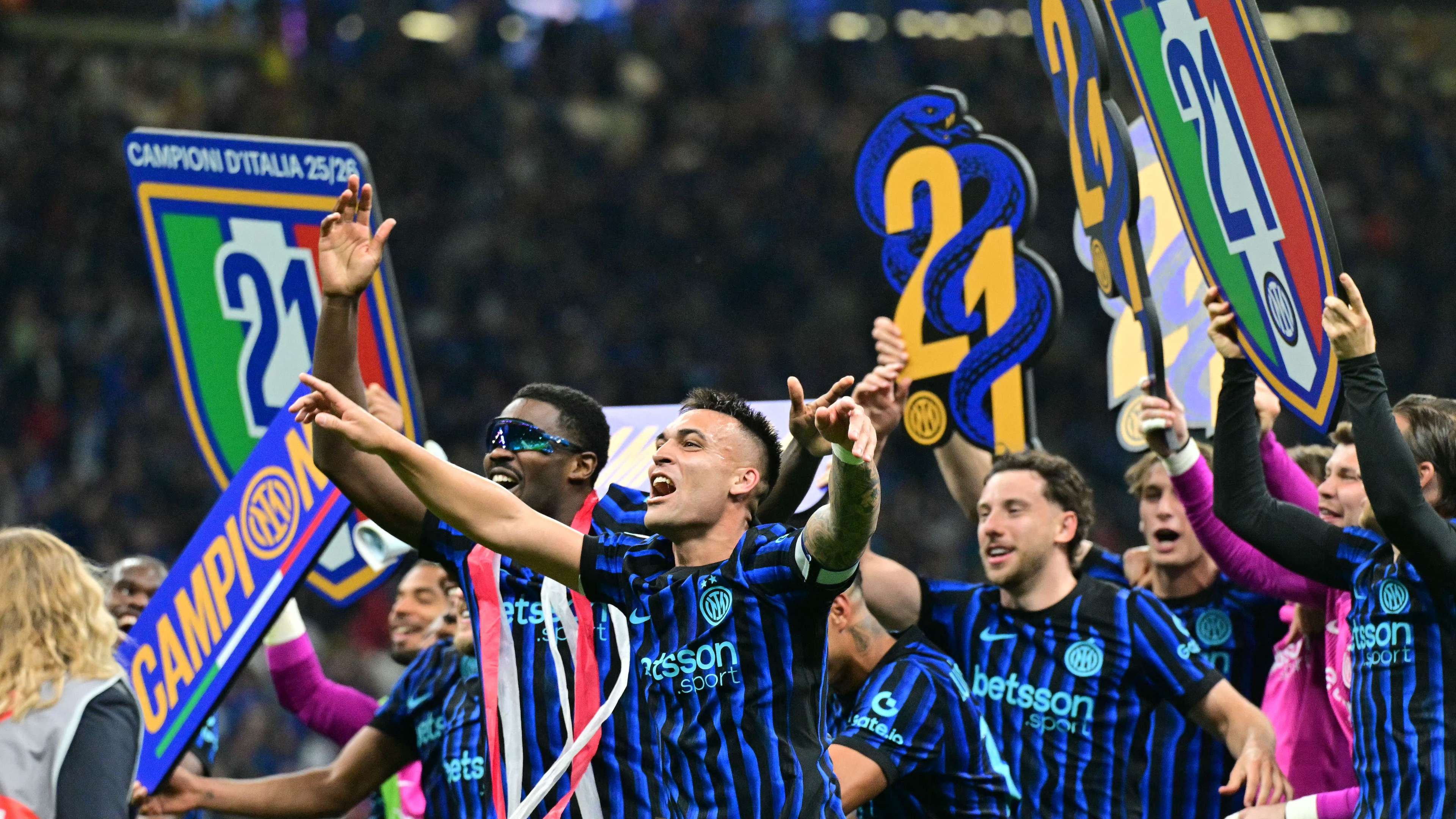 Inter clinch Serie A title with three games to spare after Parma victory  