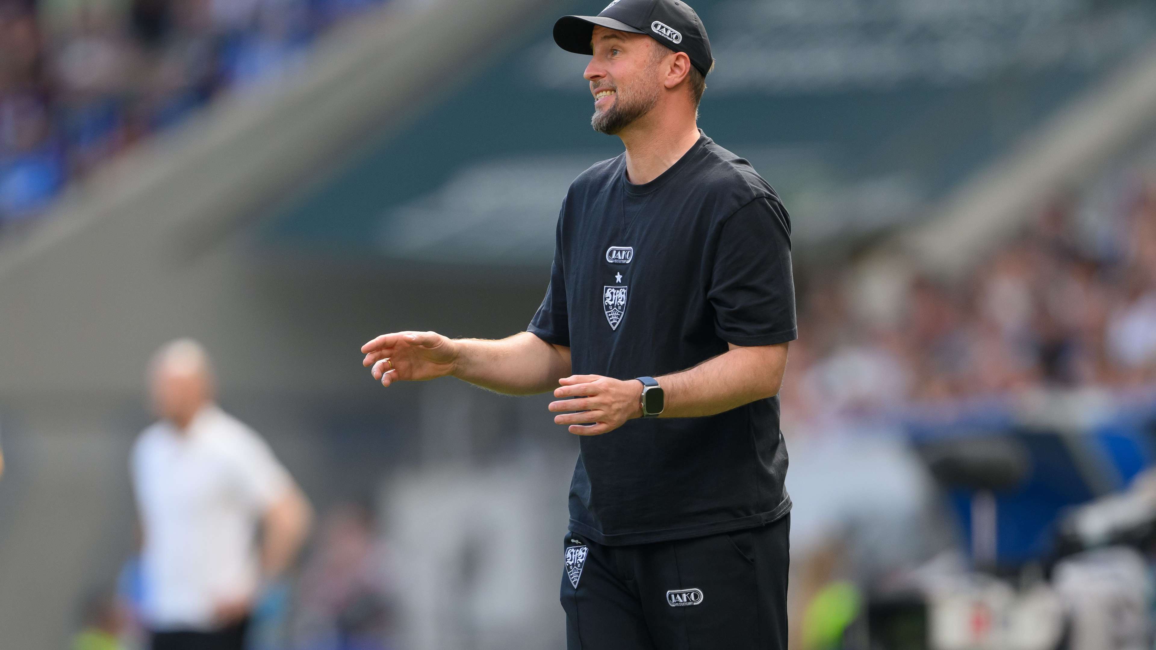 On the sidelines: Another Bundesliga club is tracking VfB's new signing  