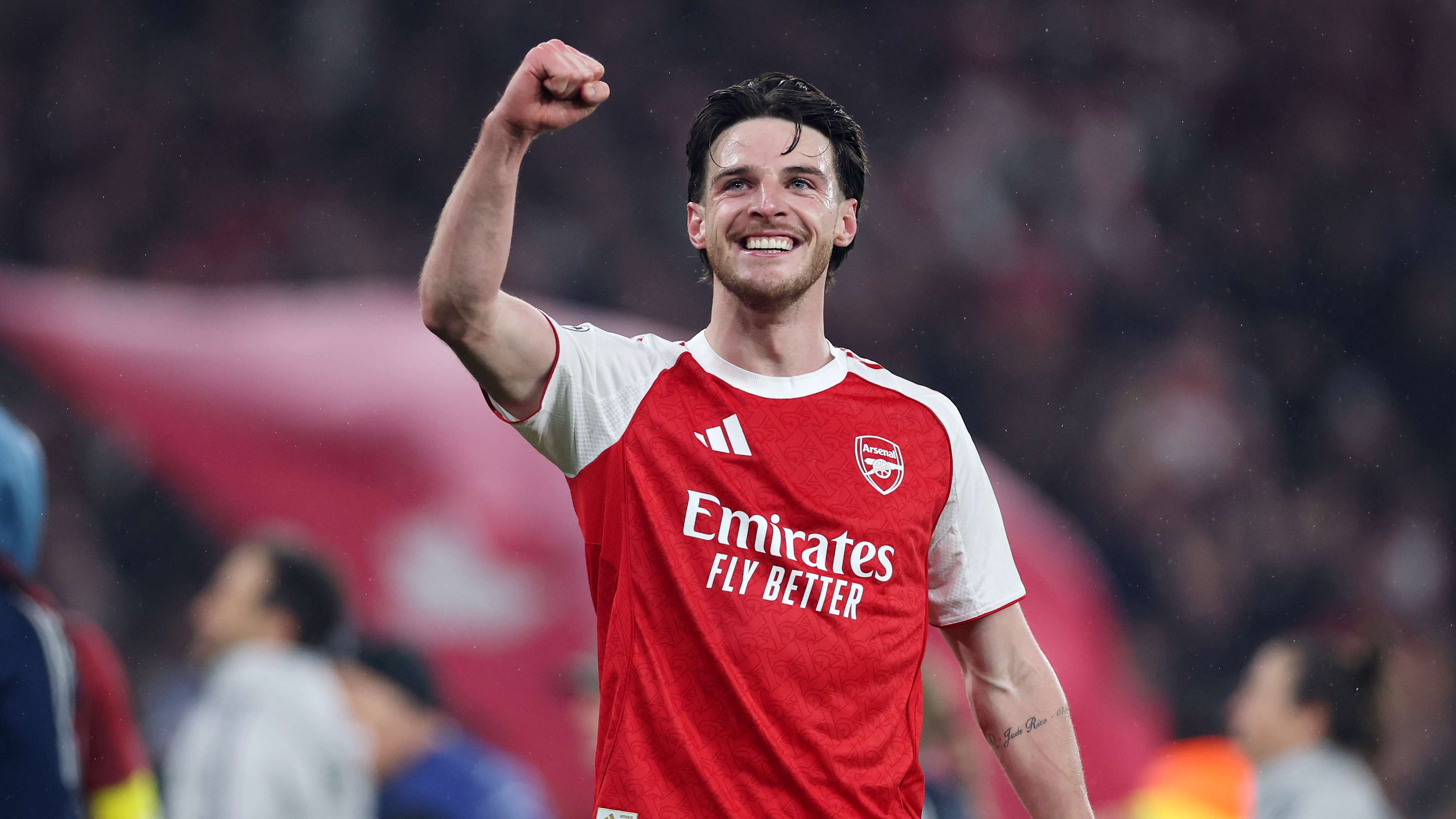 'Chaos' in dressing room as Rice says he 'knew' Arsenal would reach UCL final  
