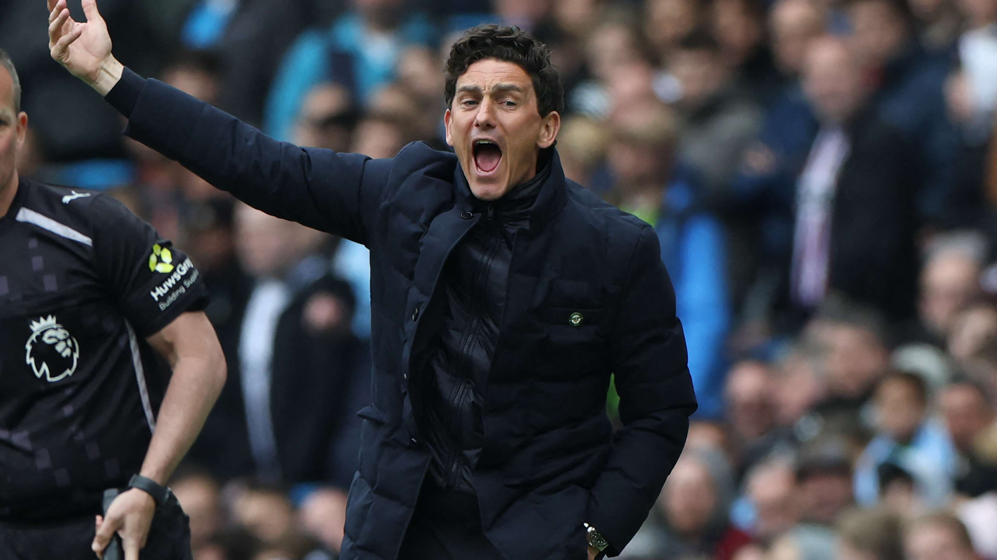 Brentford boss 'baffled' by refereeing decisions at Man City  