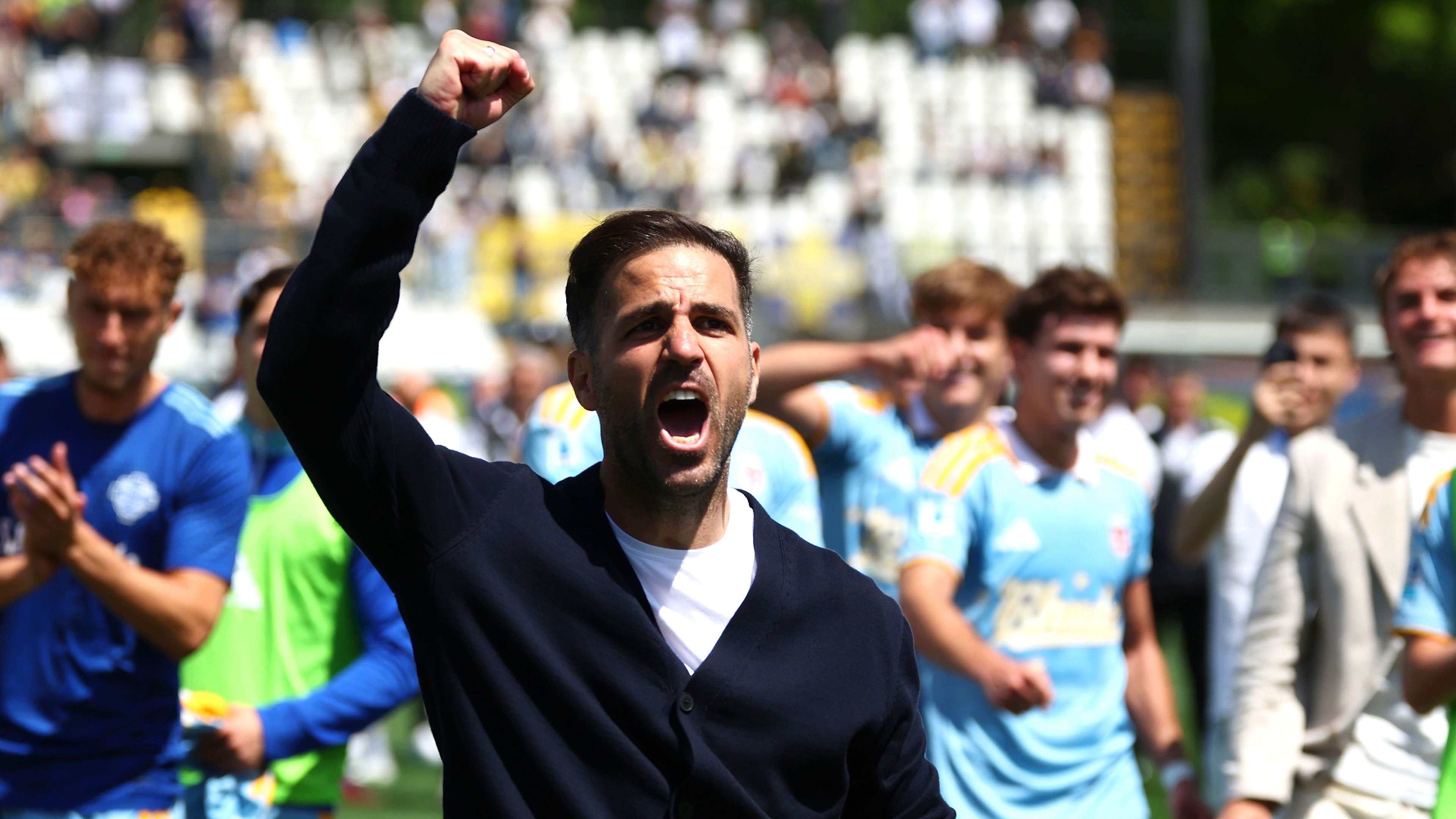 Fabregas eyes next level after Como's UCL feat  