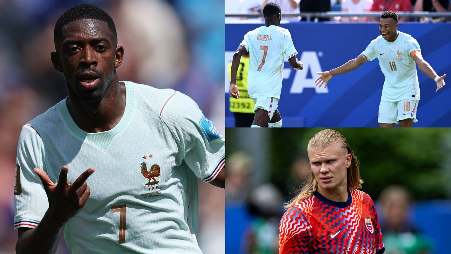 Dembele hijacks 'Mbappe vs Haaland' with hat-trick heroics  